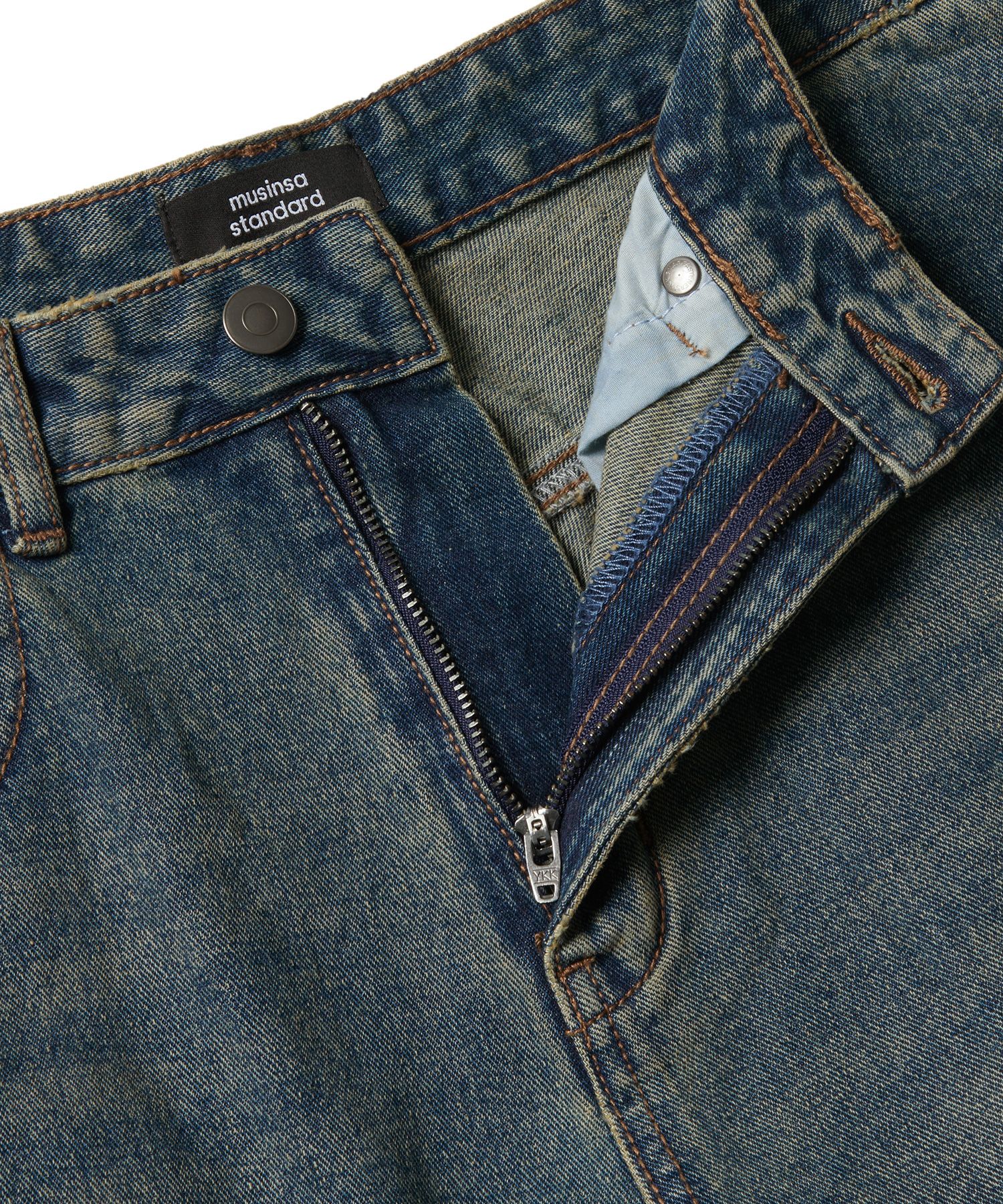 ★MUSINSA STANDARD★ Loose baggy denim pants rusty sky blue MUSINSA | MUSINSA STANDARD WOMAN Women's 90s baggy denim