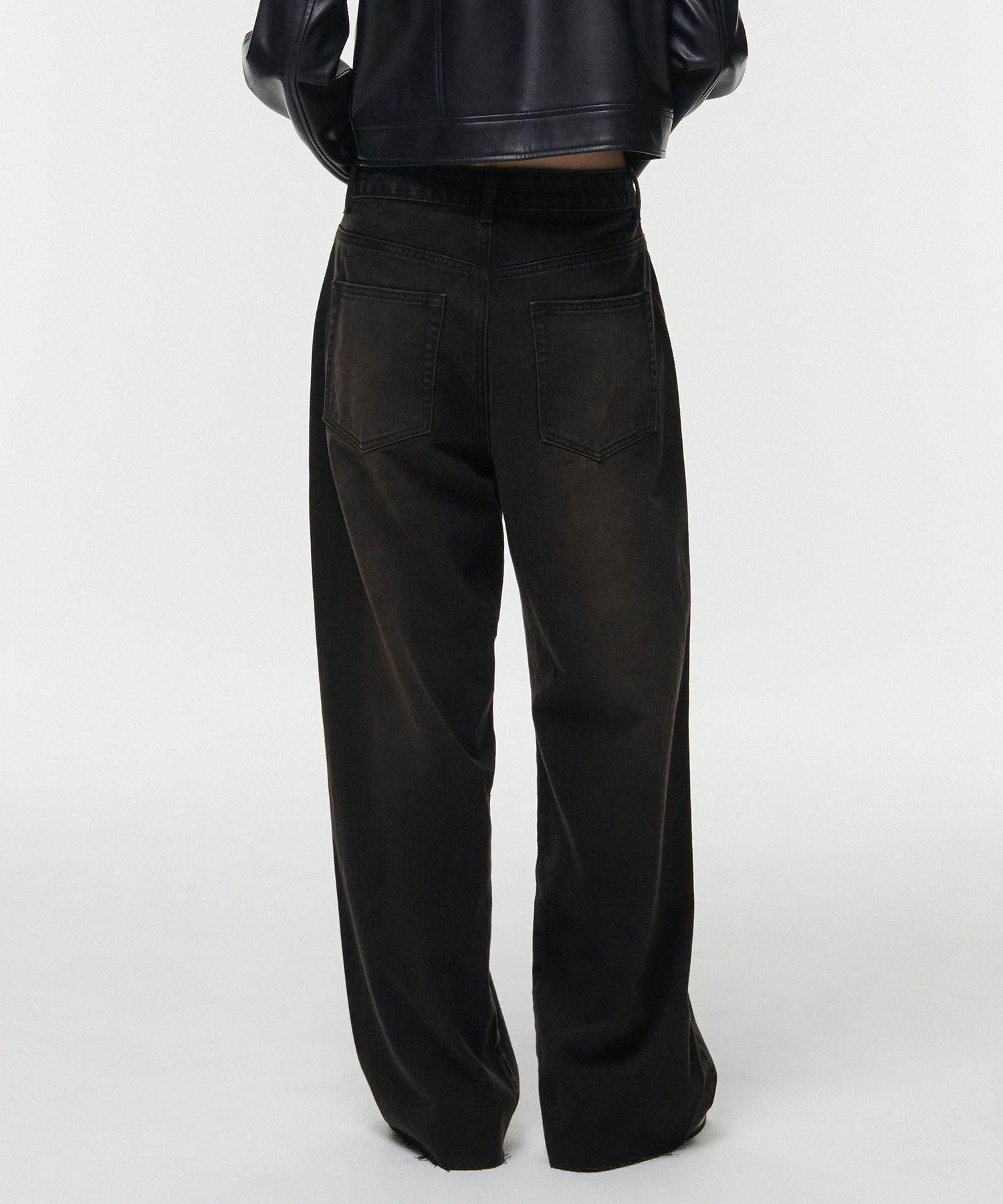 デニム・ジーパン MUSINSA STANDARD Loose Baggy Denim Pants Rusty Black MMDNP50 MUSINSA | MUSINSA STANDARD WOMAN Women's 90s baggy denim