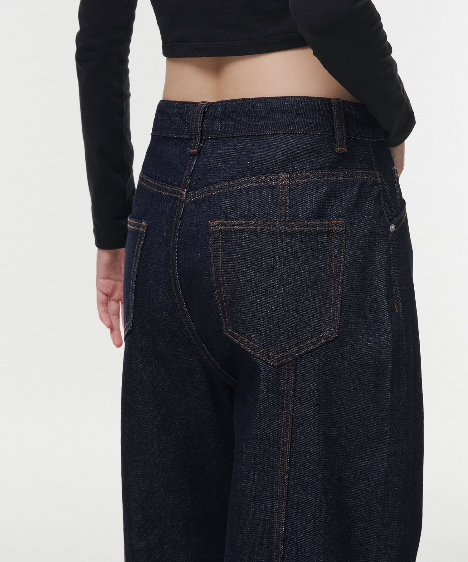 MUSINSA | MUSINSA STANDARD WOMAN Women's Panel Wide Denim