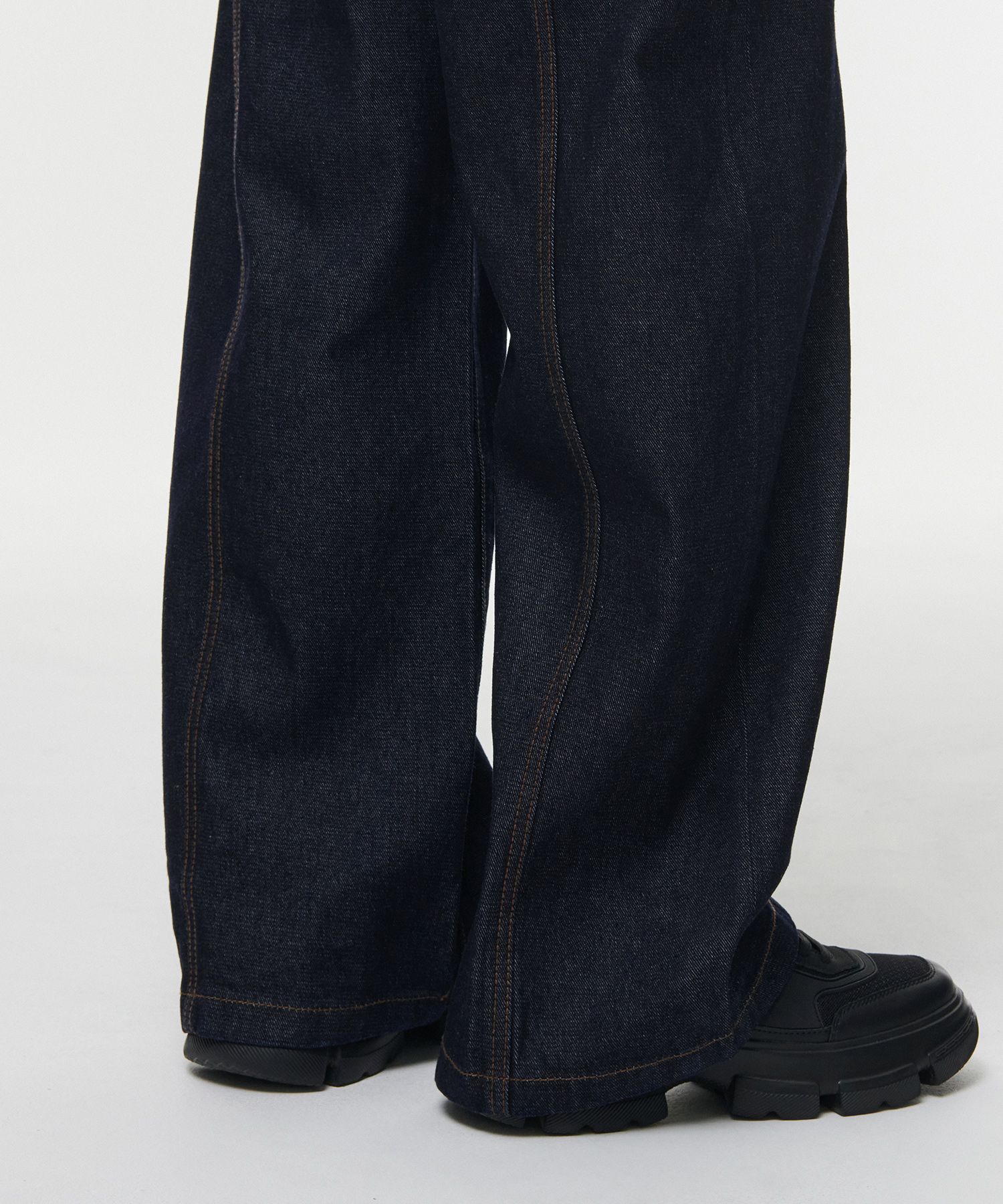 MUSINSA | MUSINSA STANDARD WOMAN Women's Panel Wide Denim