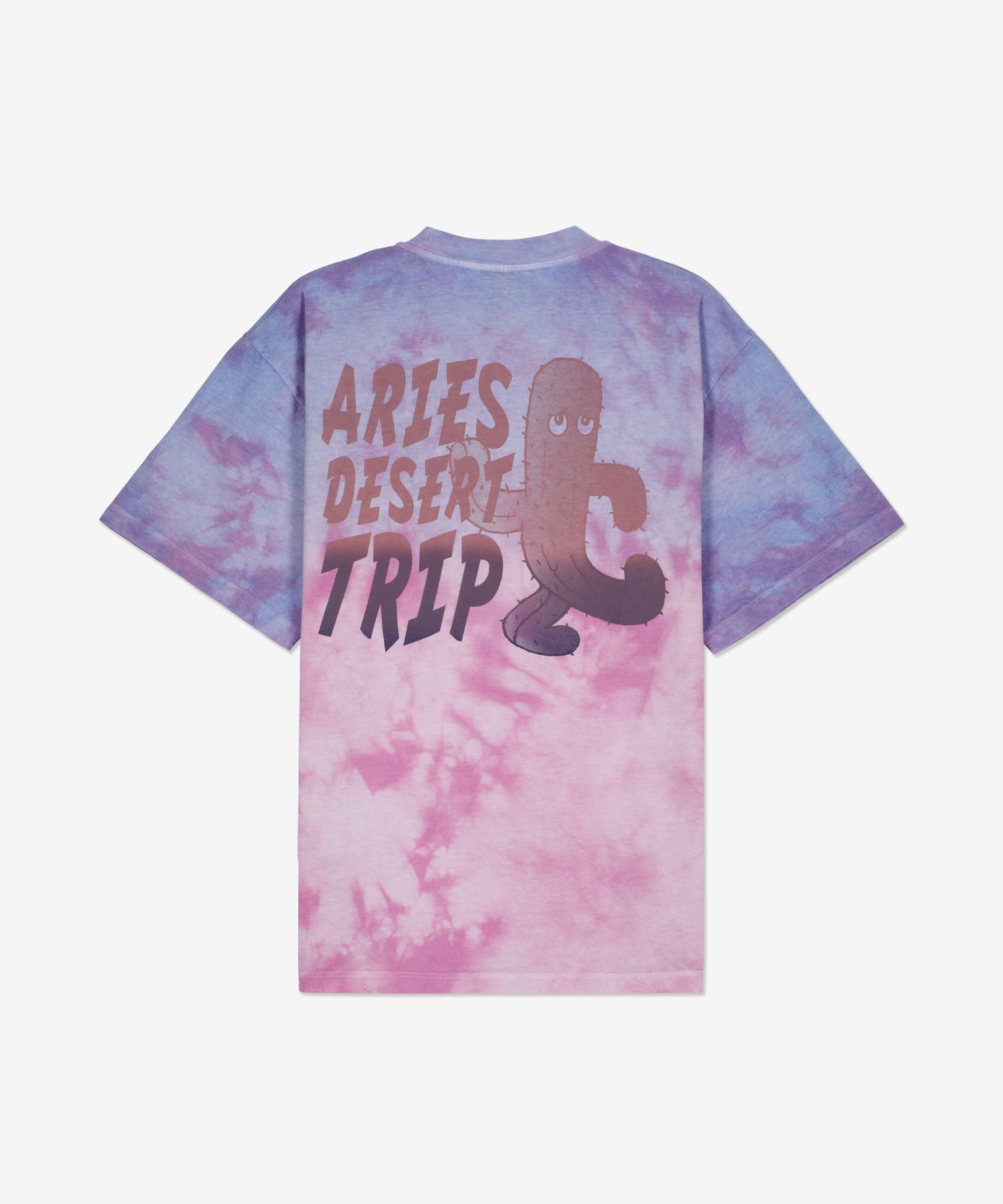 ★ARIES★ Desert Trip Deep Dye Short Sleeve T-Shirt Blue CTA MUSINSA公式 | ARIES Desert Trip Deep Dye Short Sleeve T