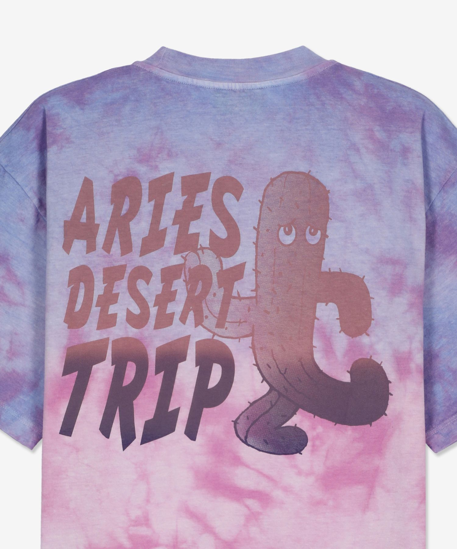 MUSINSA公式 | ARIES Desert Trip Deep Dye Short Sleeve T