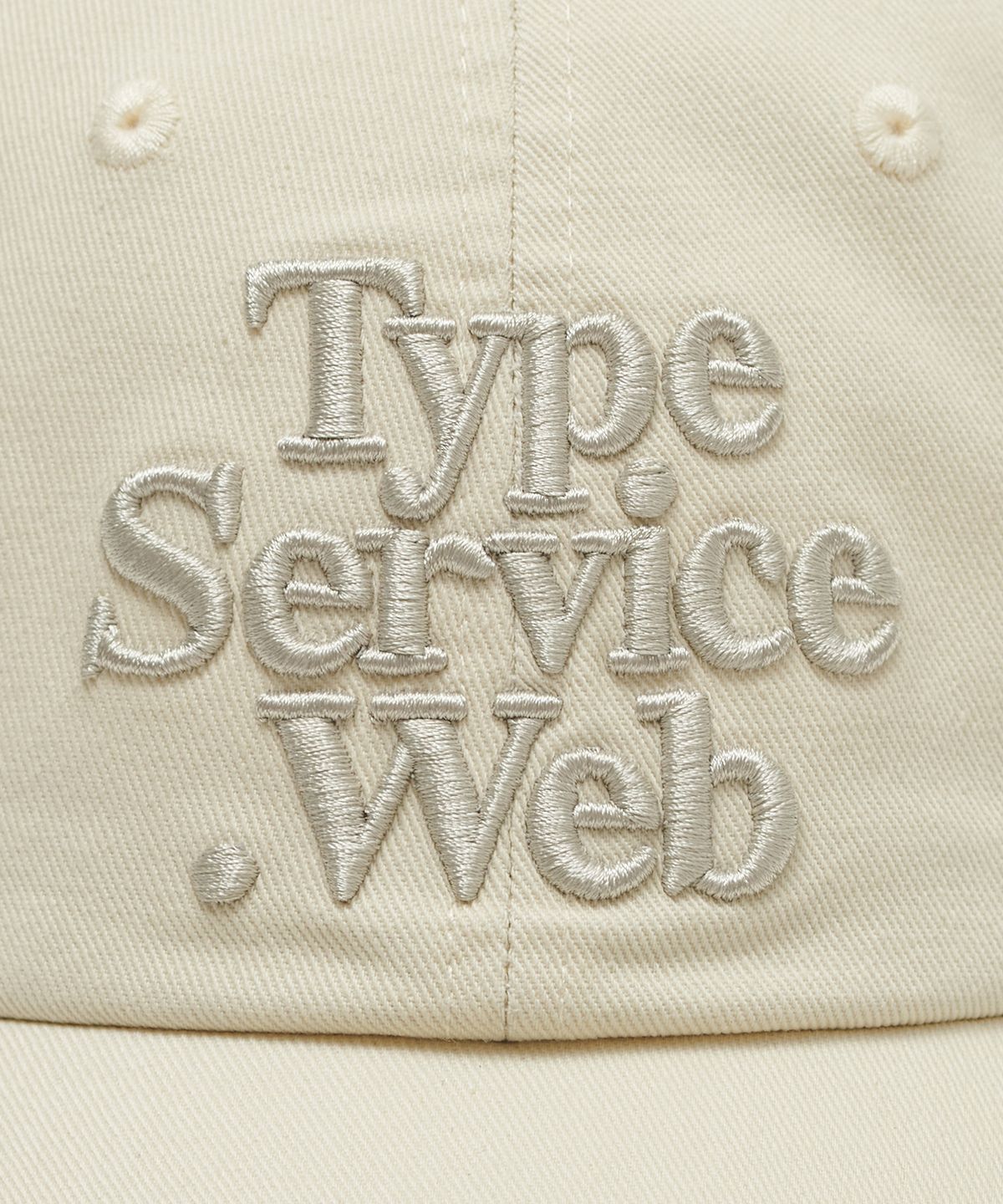 타입서비스(TYPESERVICE) Typeservice Web Cap [Cream]