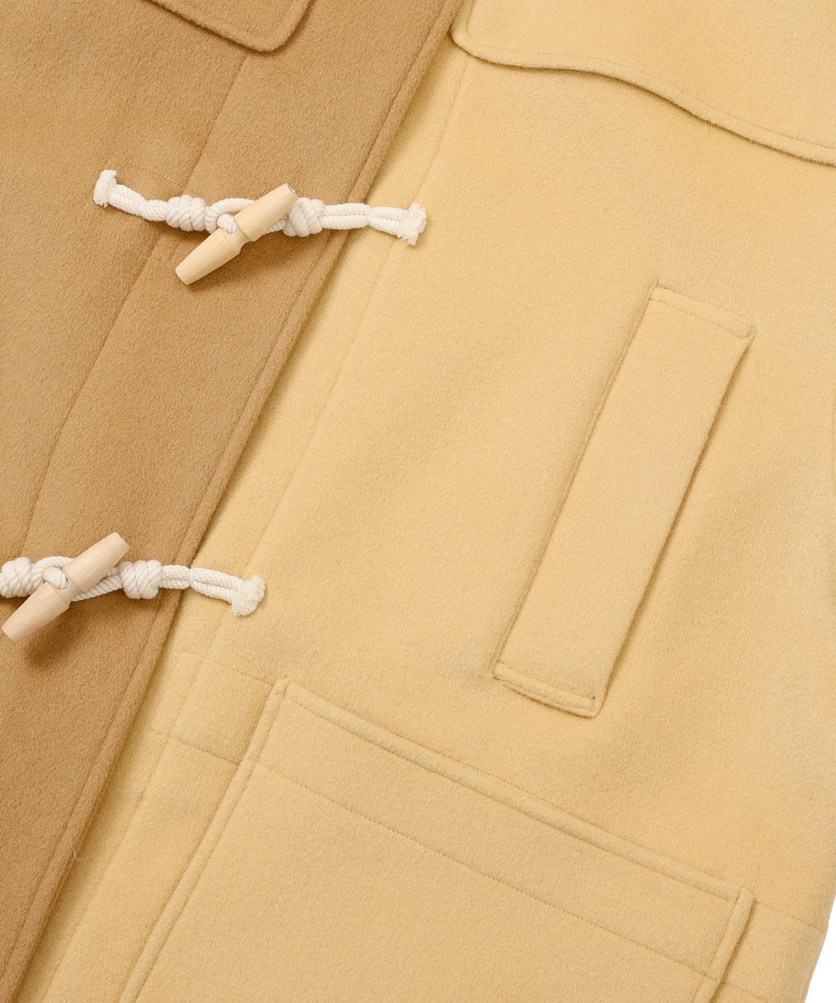 아조바이아조(AJOBYAJO) Oversized Wool Mixed Duffle Coat [BEIGE]
