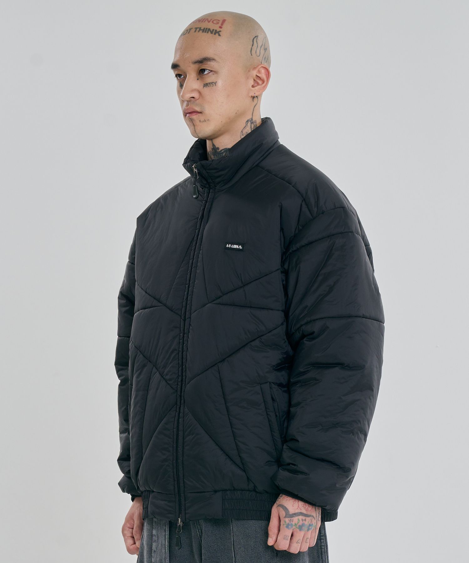 【AJO AJOBYAJO】23FW★ Star Padded Jacket MUSINSA | AJOBYAJO Star Padded Jacket [BLACK]