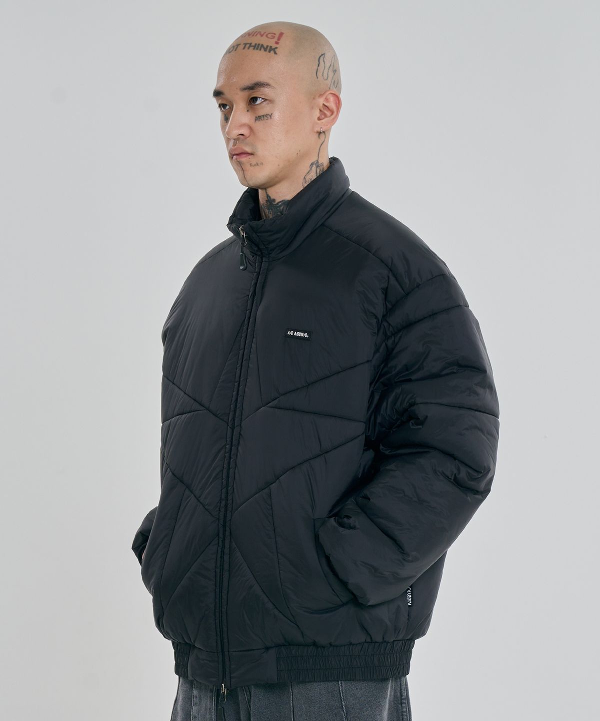 아조바이아조(AJOBYAJO) Star Padded Jacket [BLACK]