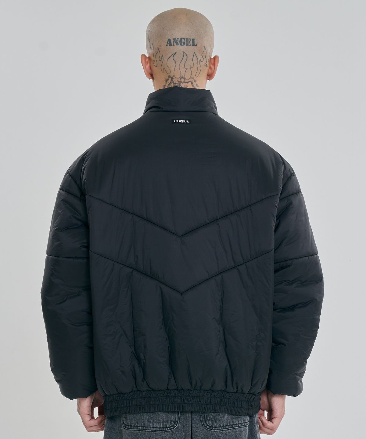 아조바이아조(AJOBYAJO) Star Padded Jacket [BLACK]
