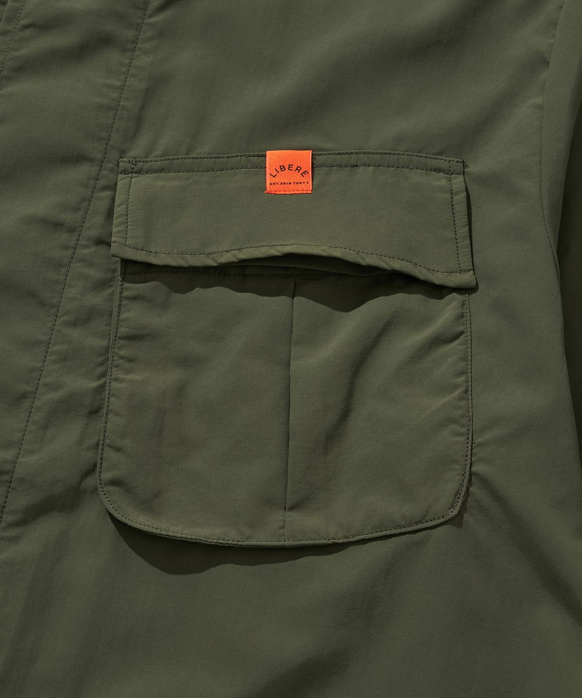 리베레(LIBERE) INVISIBLE JUNGLE JACKET / OLIVE