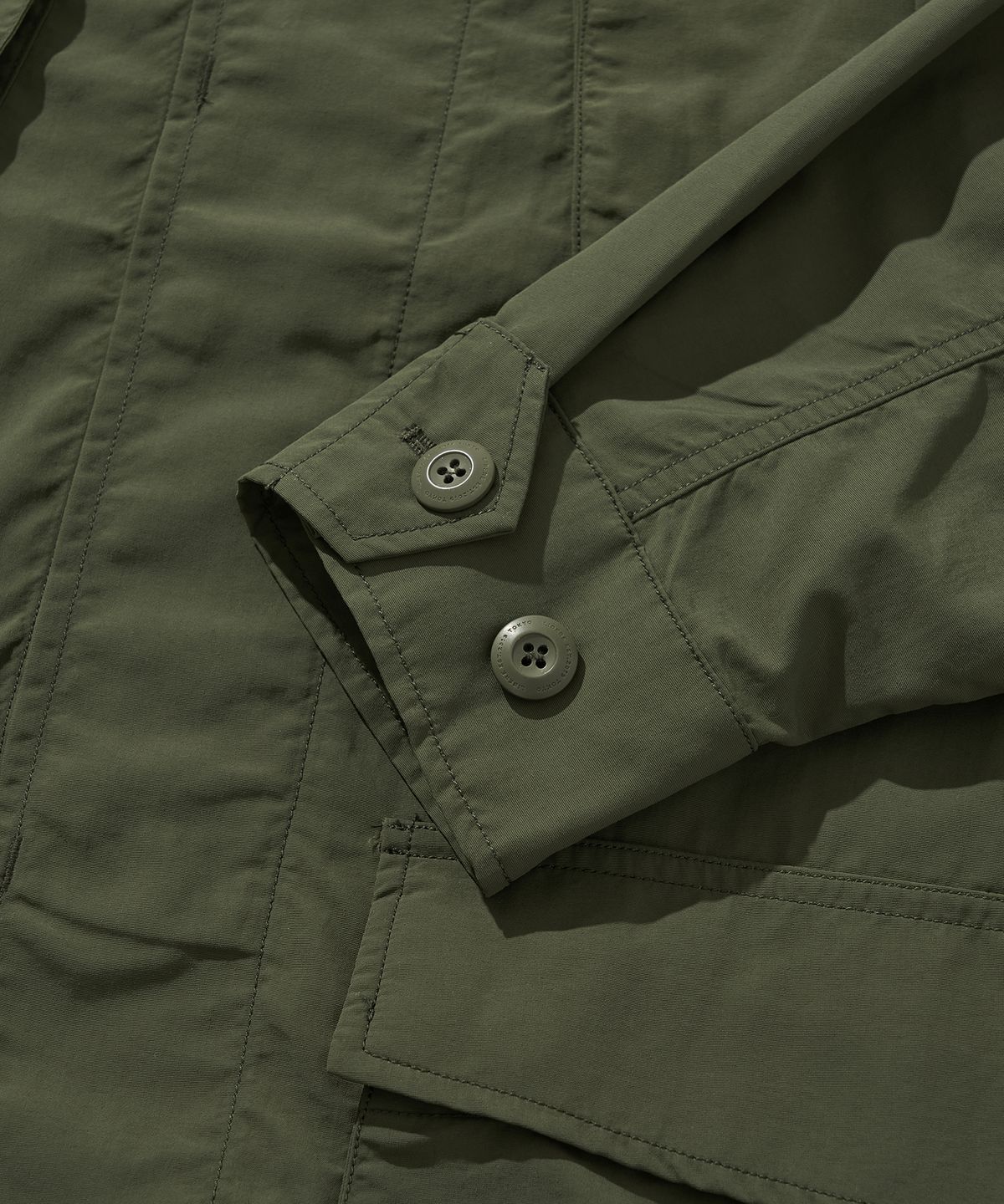 리베레(LIBERE) INVISIBLE JUNGLE JACKET / OLIVE