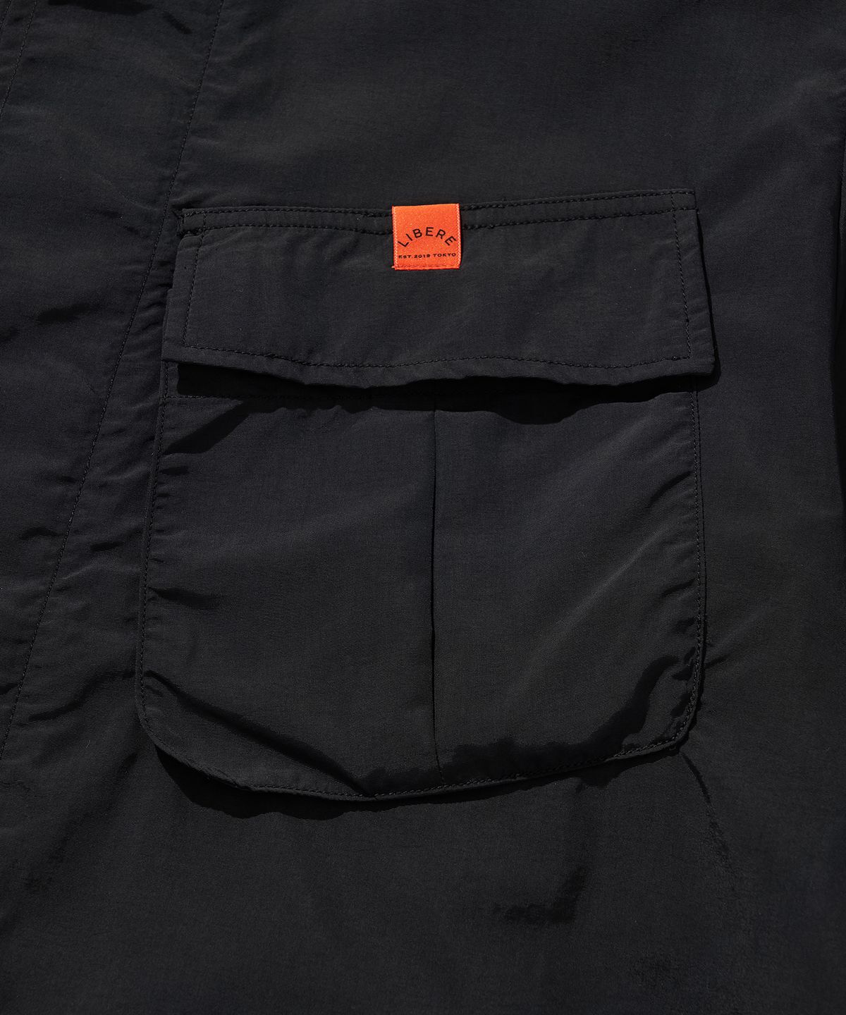 리베레(LIBERE) INVISIBLE JUNGLE JACKET / BLACK