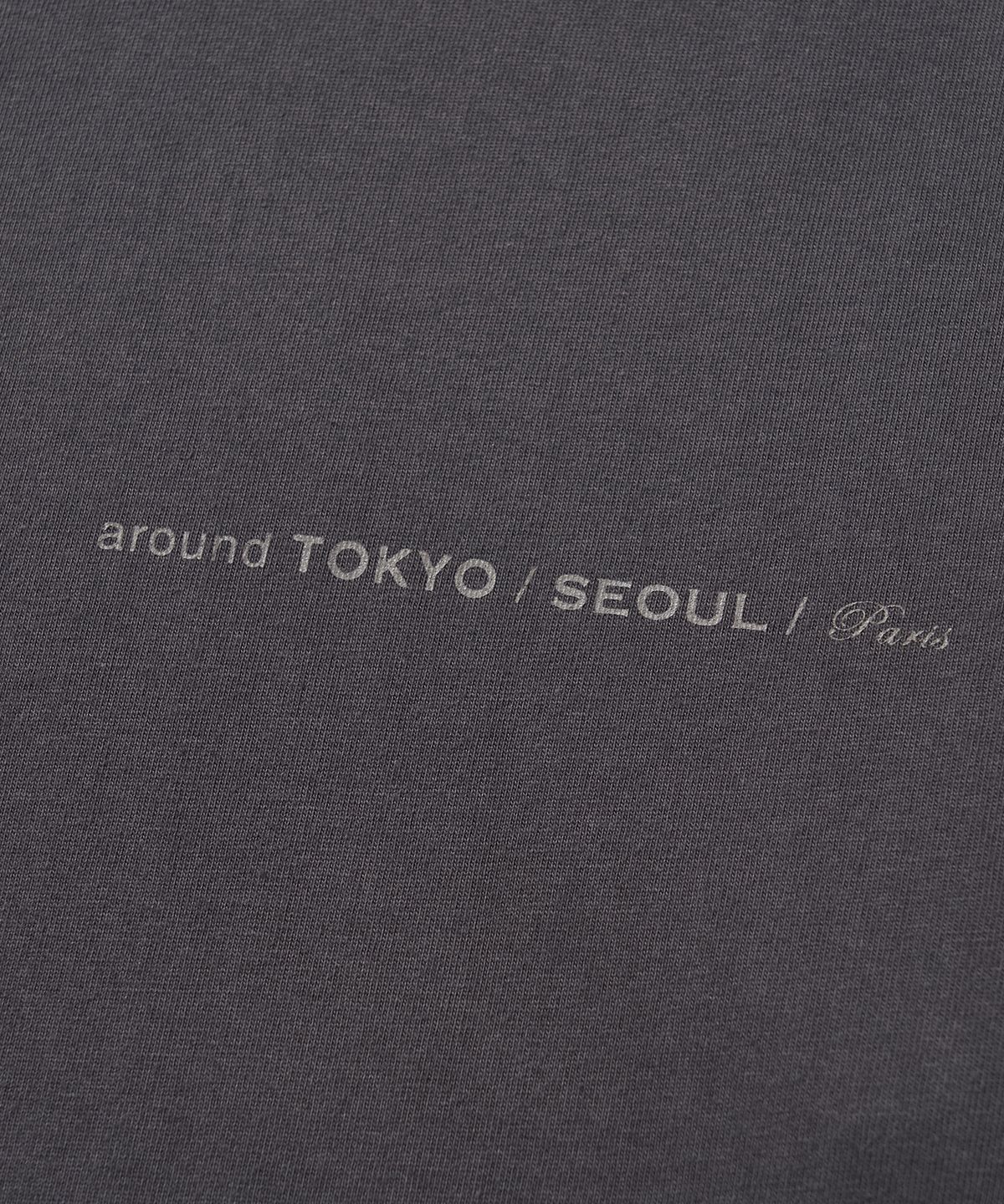 리베레(LIBERE) PARADISE LONG SLEEVE TEE / CHARCOAL