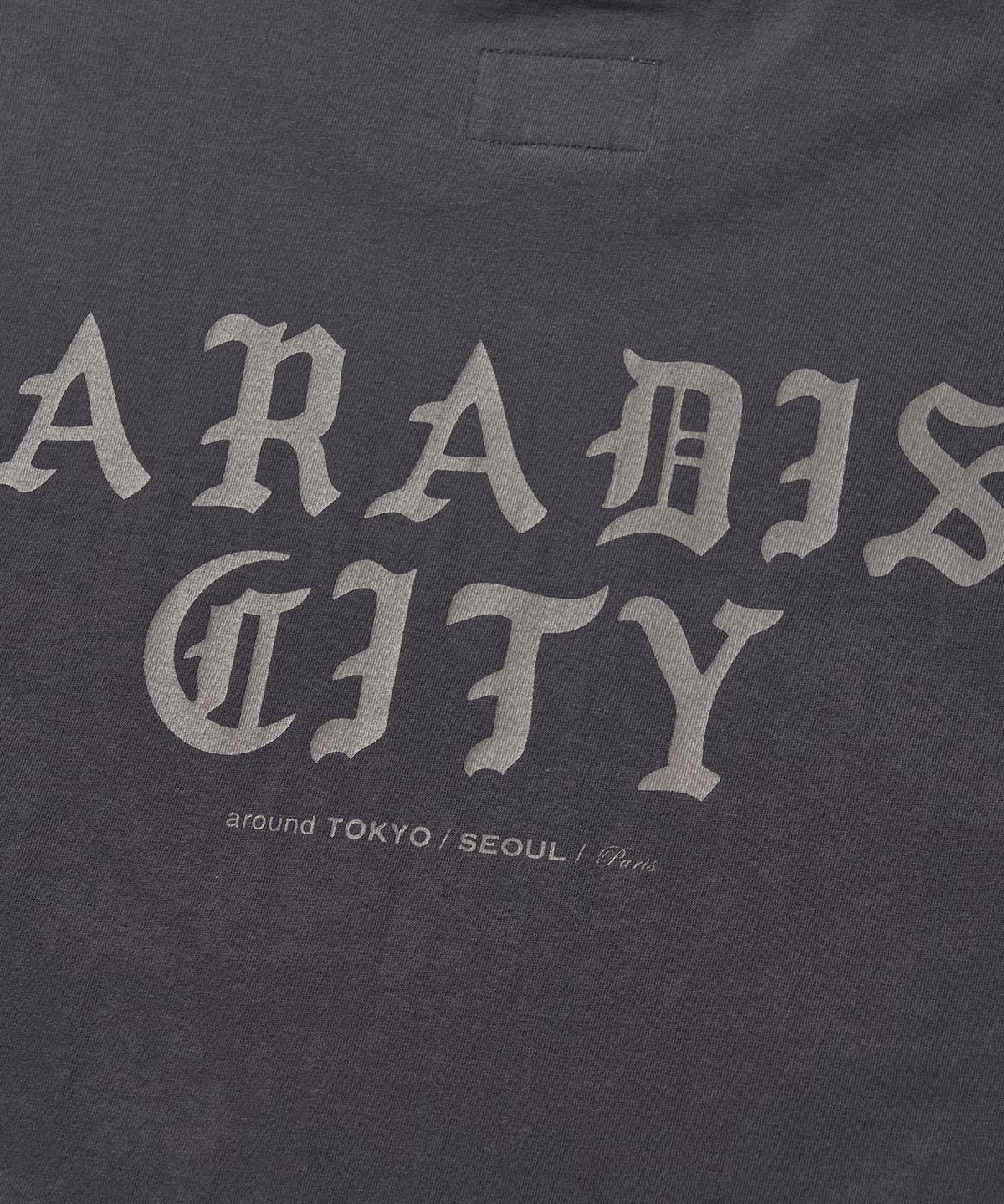 리베레(LIBERE) PARADISE LONG SLEEVE TEE / CHARCOAL