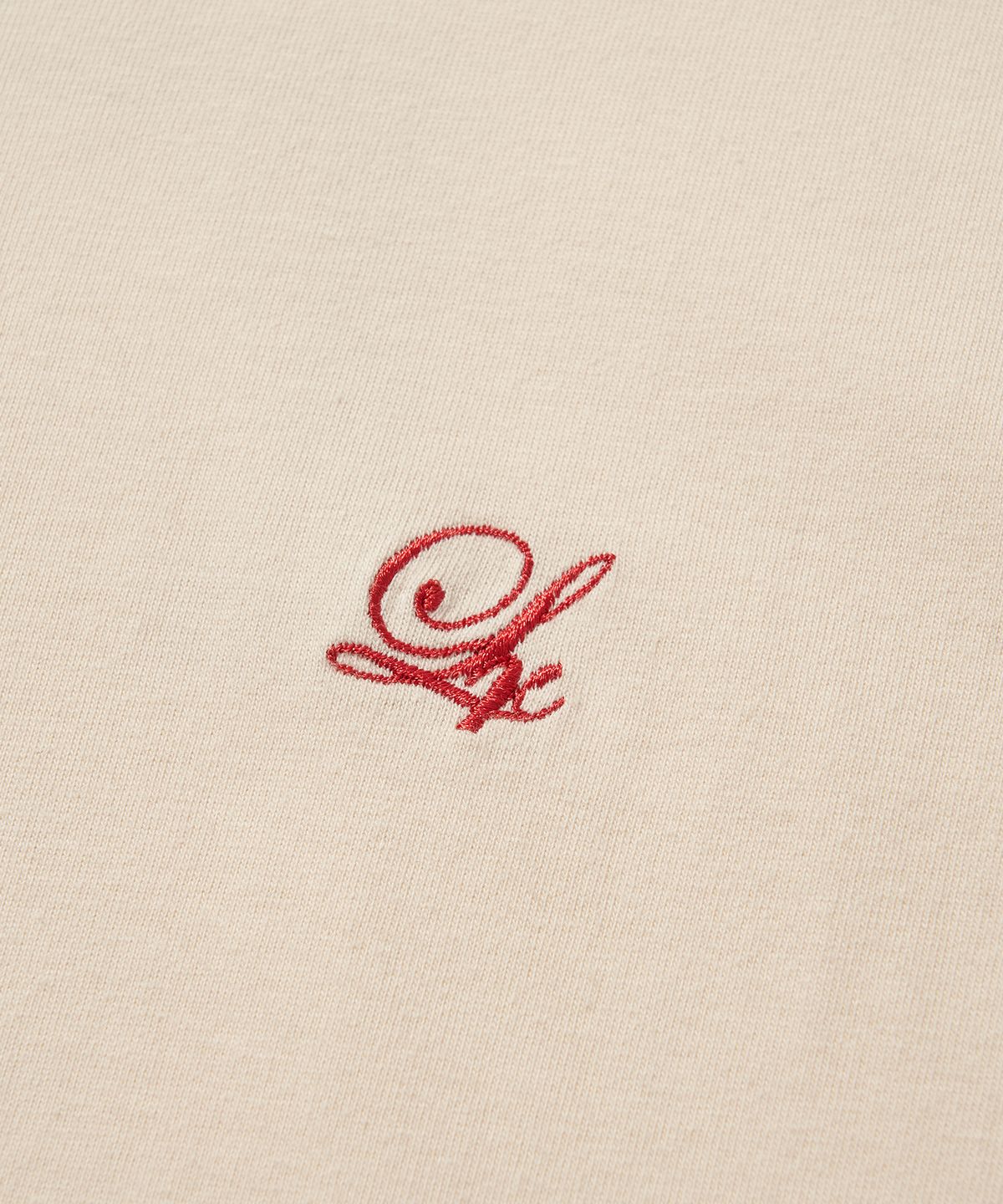 리베레(LIBERE) FLOWER LONG SLEEVE TEE / IVORY