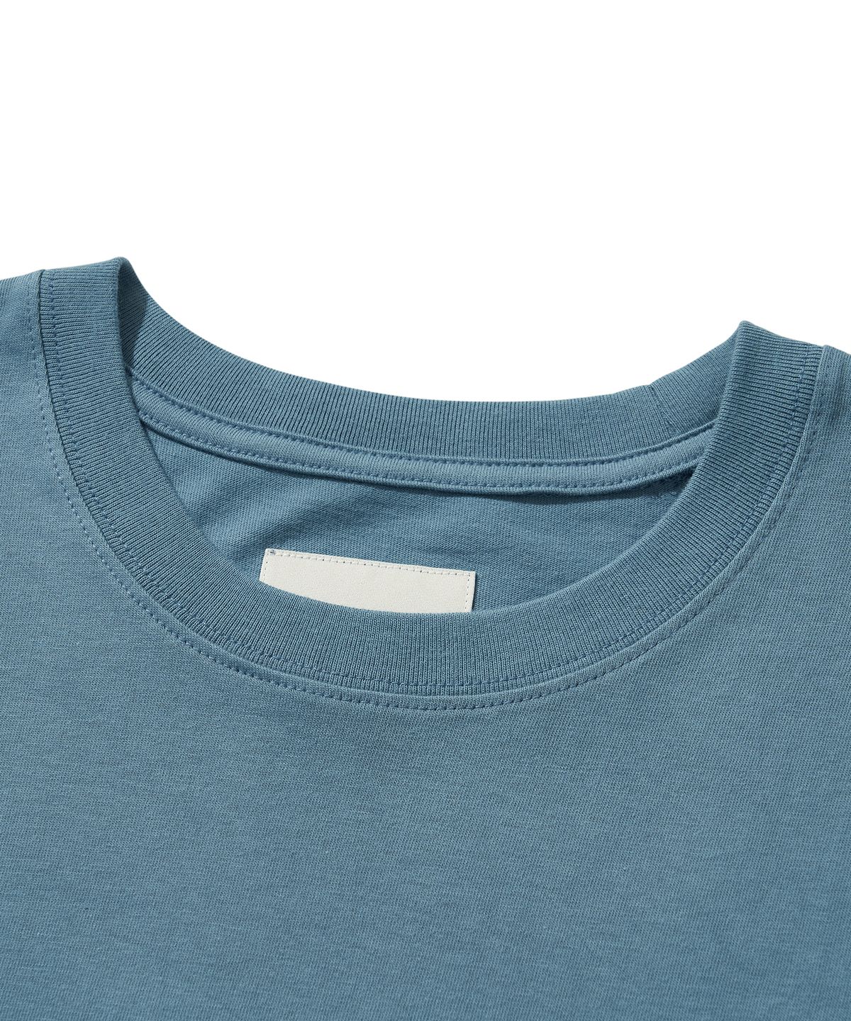 리베레(LIBERE) FLOWER LONG SLEEVE TEE / BLUE