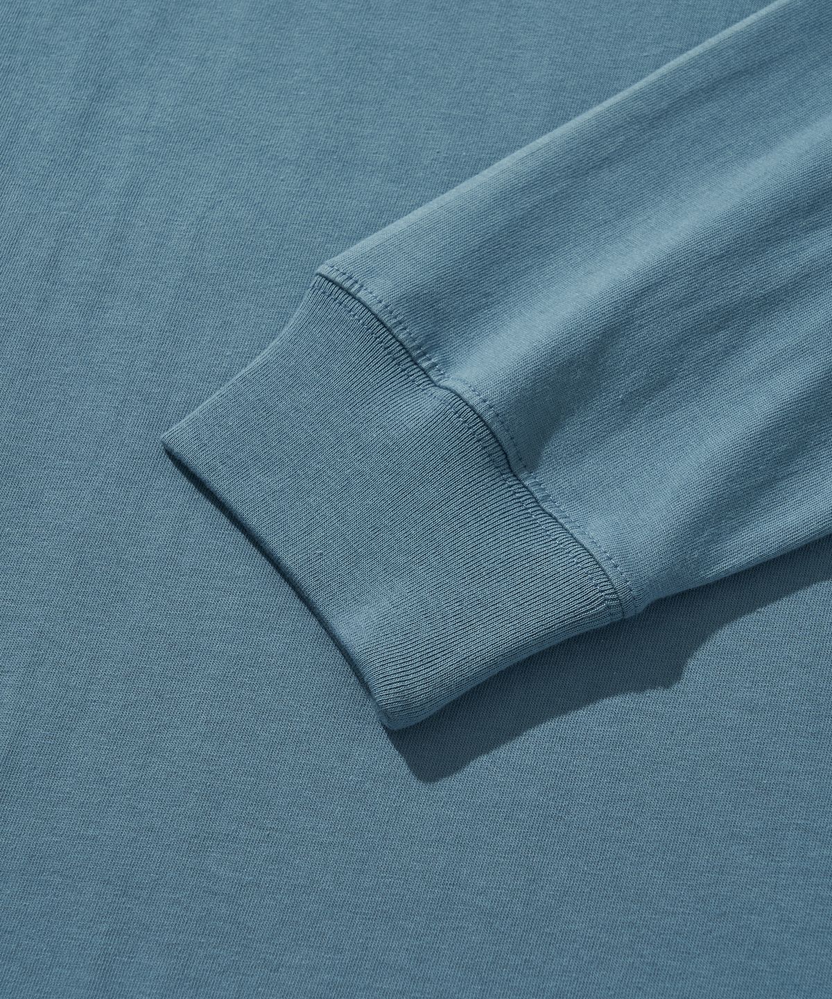 리베레(LIBERE) FLOWER LONG SLEEVE TEE / BLUE