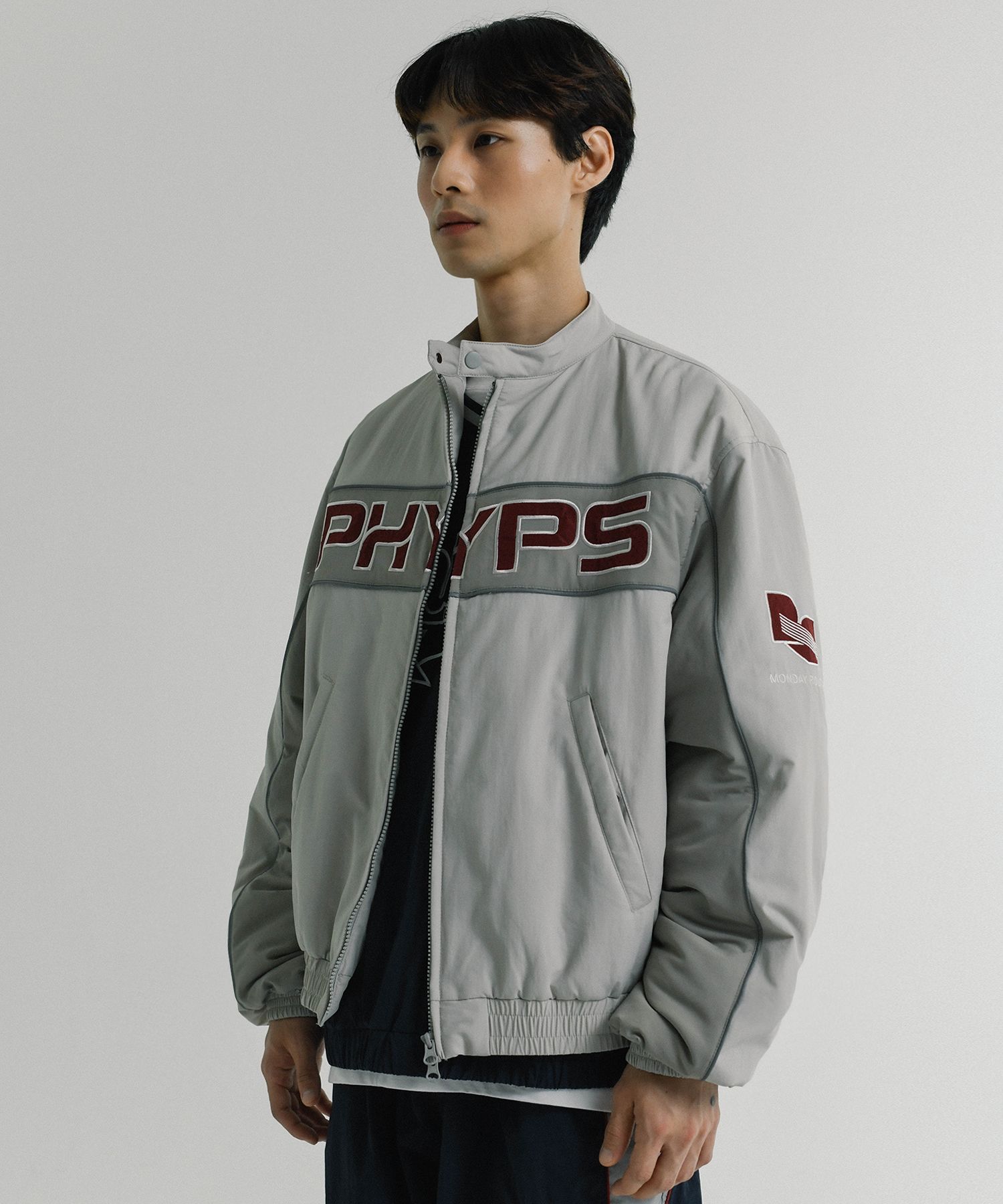 MUSINSA公式 | PHYPS CHALLENGER RACER JACKET_GRAY