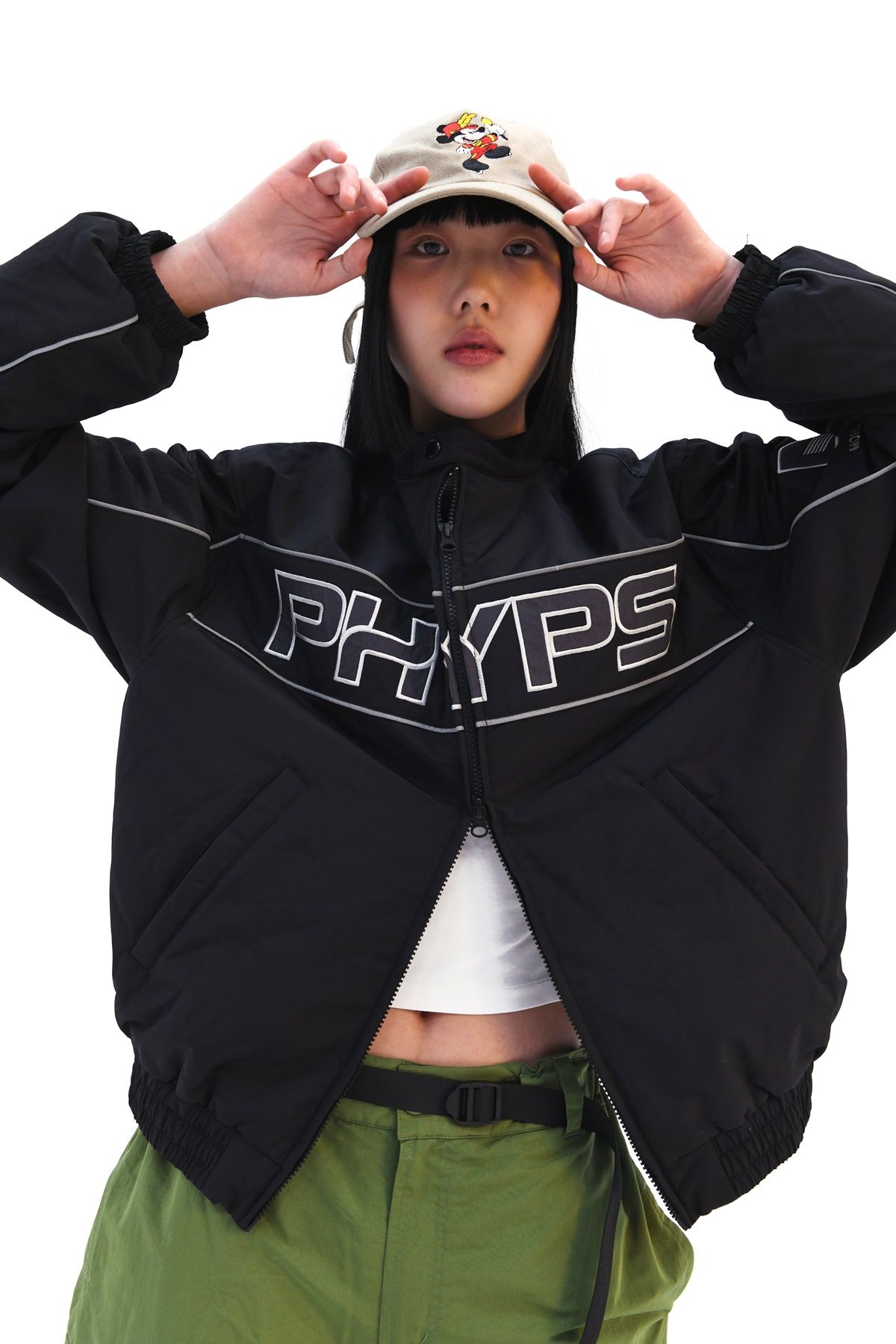 MUSINSA公式 | PHYPS CHALLENGER RACER JACKET_GRAY