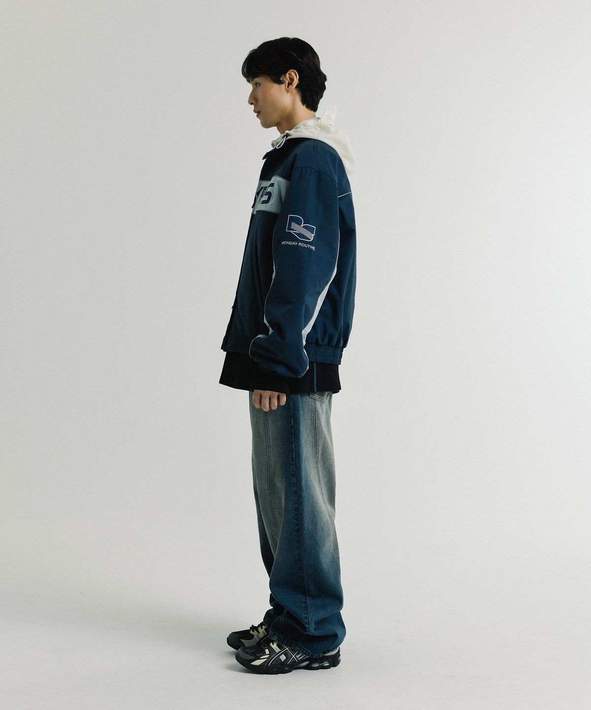 피지컬 디파트먼트(PHYSICAL DEPARTMENT) 챌린저 레이서 자켓_핫핑크