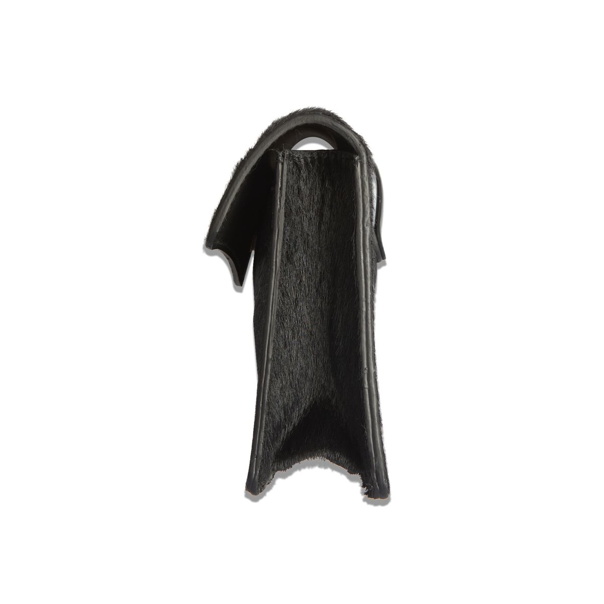 디아프바인(DIAFVINE) DV.LOT 686 Black Calf Hair Belt Bag