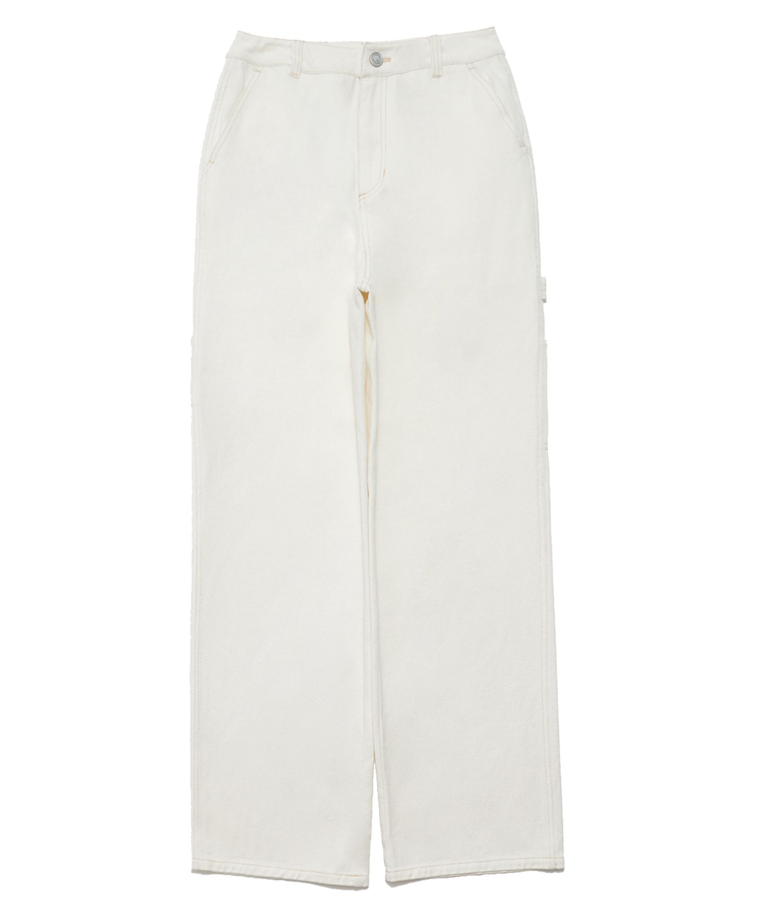 MUSINSA | DELICCENT Carpenter Pants [IVORY]