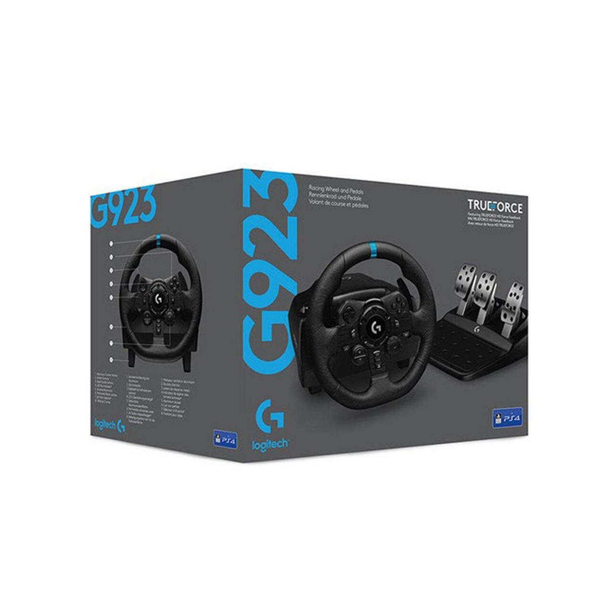 로지텍(LOGITECH) 로지텍코리아 G923 트루포스 레이싱 휠 PS4 PS5 PC