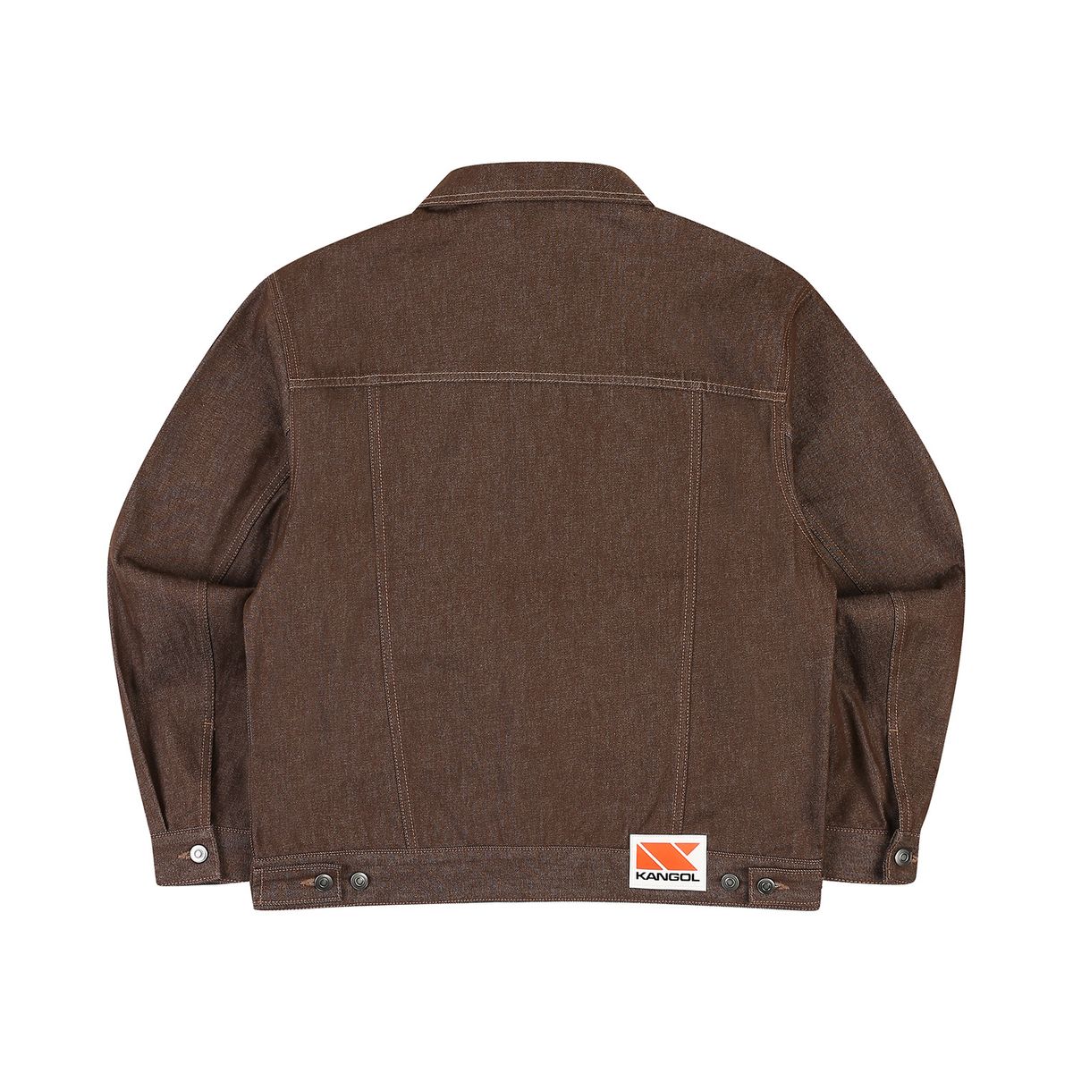 캉골(KANGOL) CRS 데님 트러커 9008 브라운