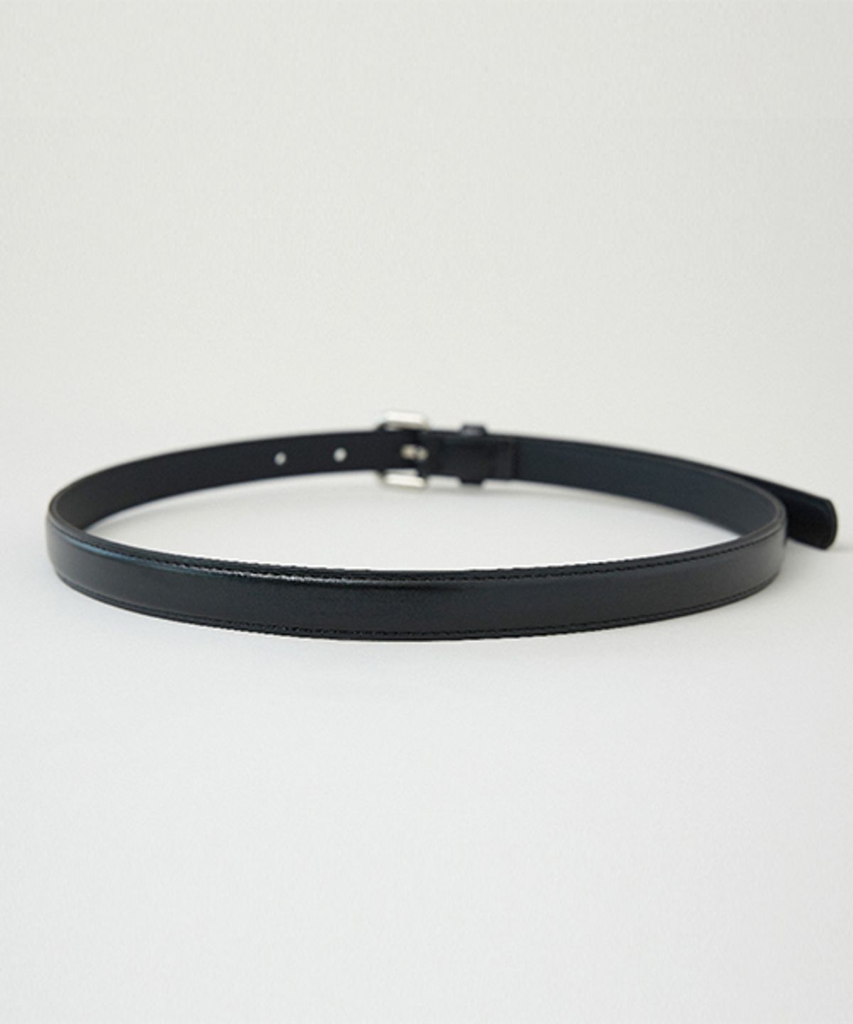 링서울(LINGSEOUL) [선물옵션] leather volume buckle belt - [sillver/gold]