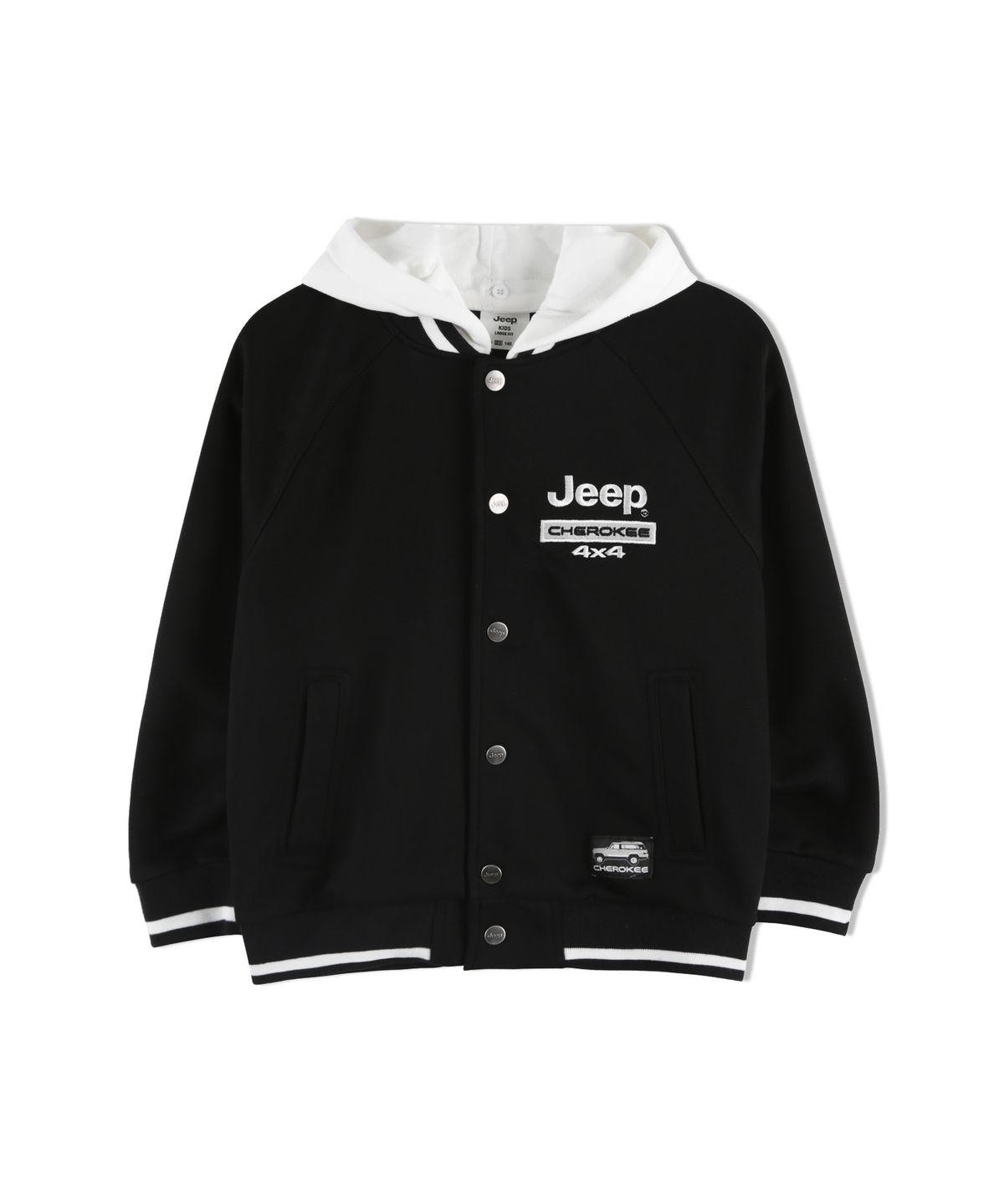 지프키즈(JEEPKIDS) 체로키  후드 점퍼 (KP5JPU482BK)