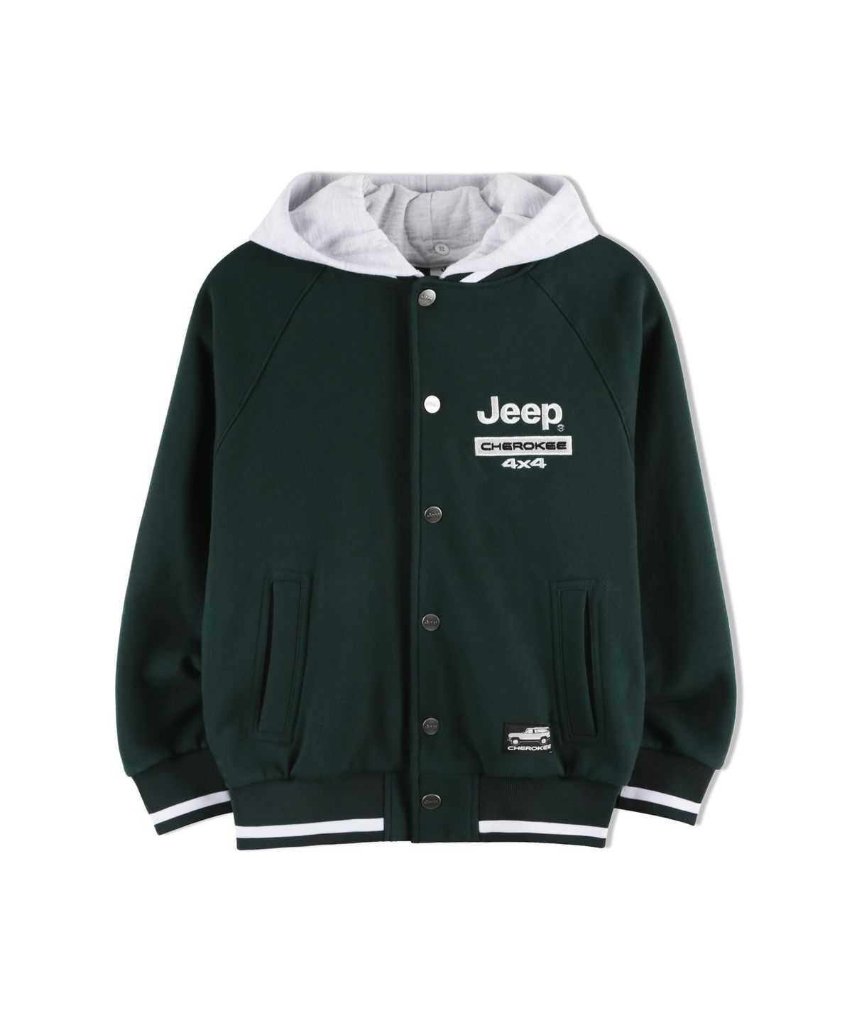 지프키즈(JEEPKIDS) 체로키  후드 점퍼 (KP5JPU482GN)