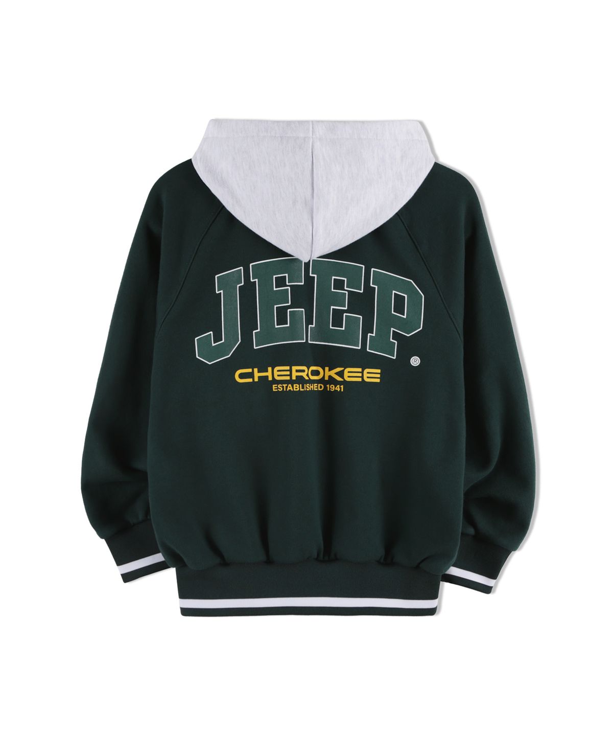 지프키즈(JEEPKIDS) 체로키  후드 점퍼 (KP5JPU482GN)