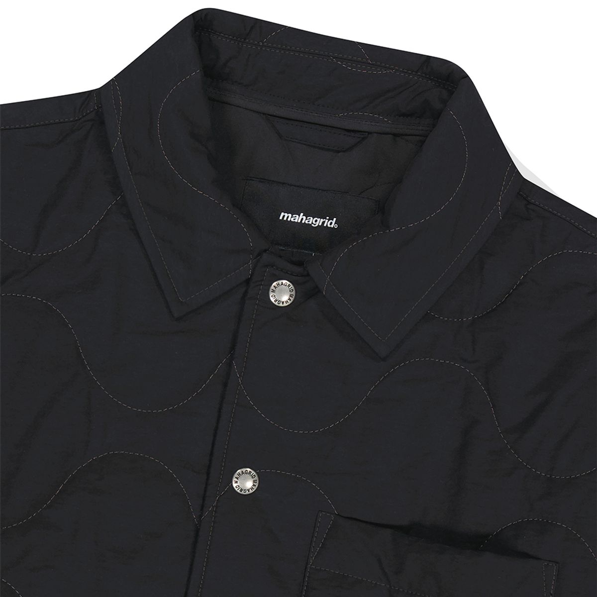 마하그리드(MAHAGRID) QUILTED BOMBER JACKET BLACK(MG2DFMJ241A)