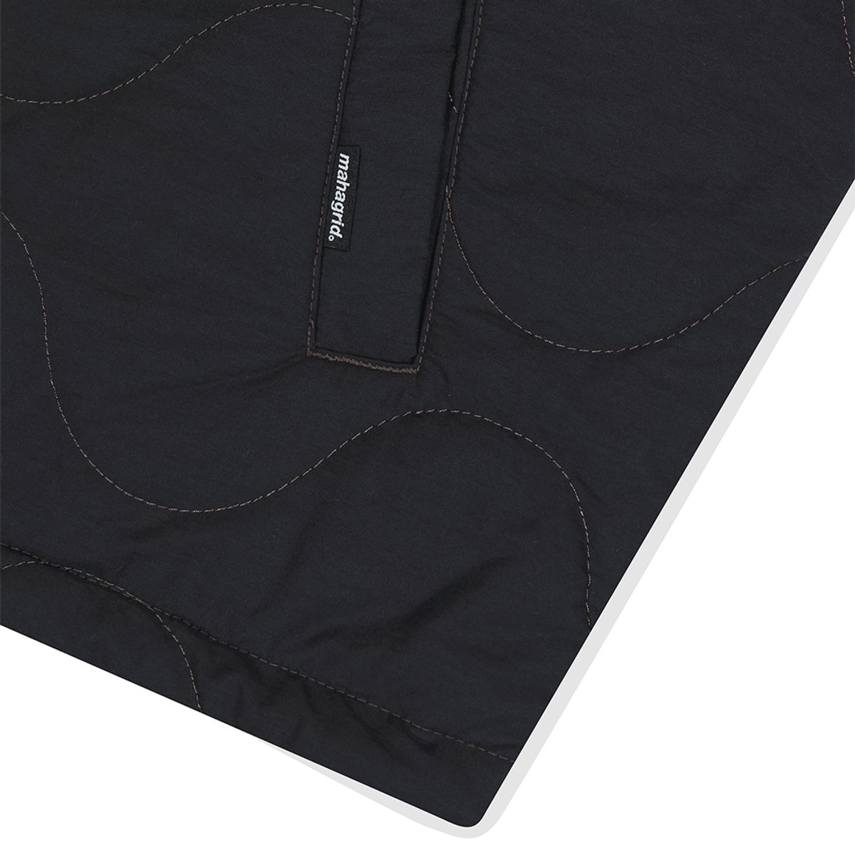 마하그리드(MAHAGRID) QUILTED BOMBER JACKET BLACK(MG2DFMJ241A)