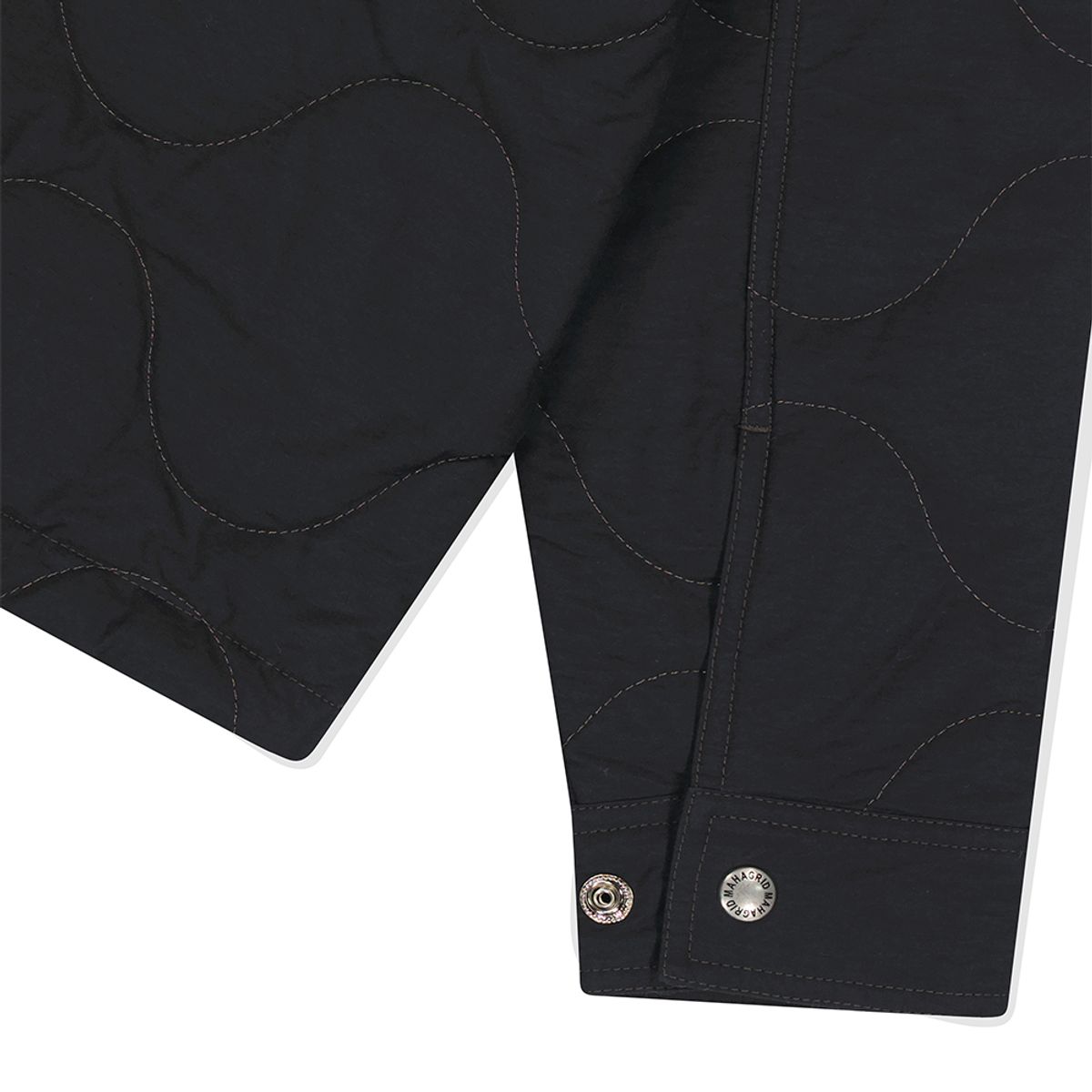 마하그리드(MAHAGRID) QUILTED BOMBER JACKET BLACK(MG2DFMJ241A)