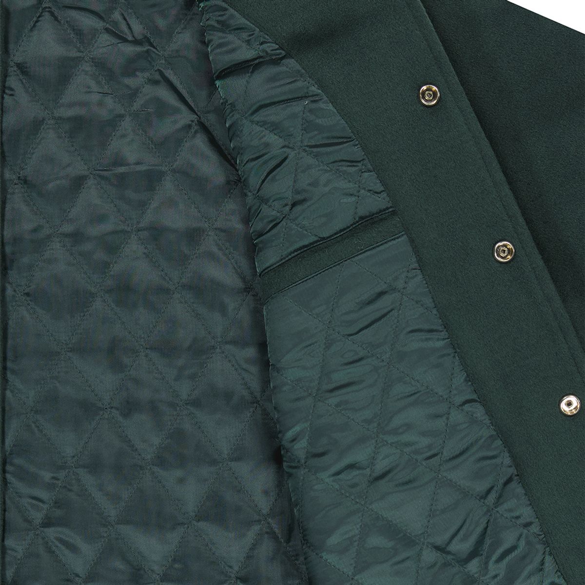 마하그리드(MAHAGRID) THROW UP VARSITY JACKET GREEN(MG2DFMJ242A)