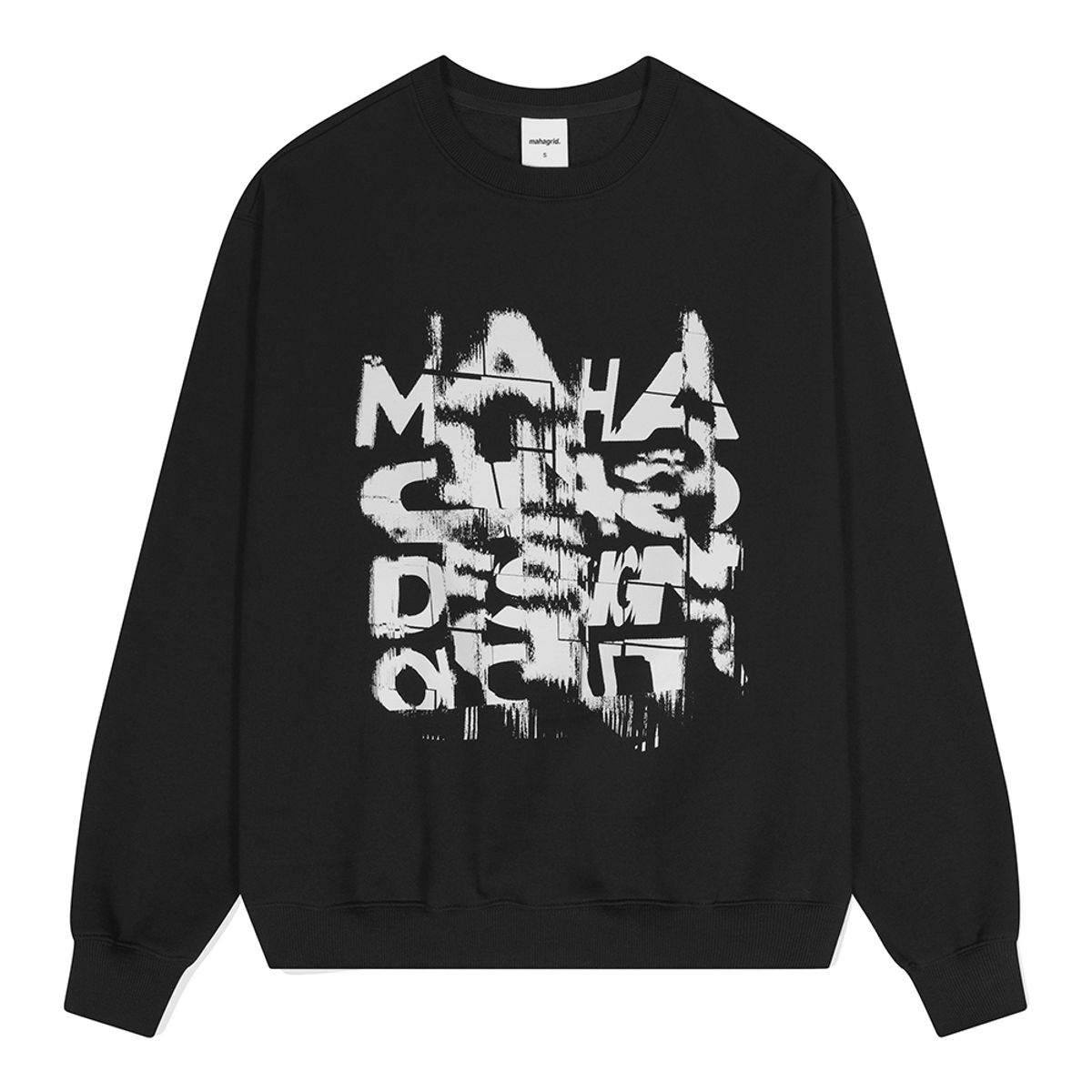 마하그리드(MAHAGRID) BROKEN SWEATSHIRT_2colors