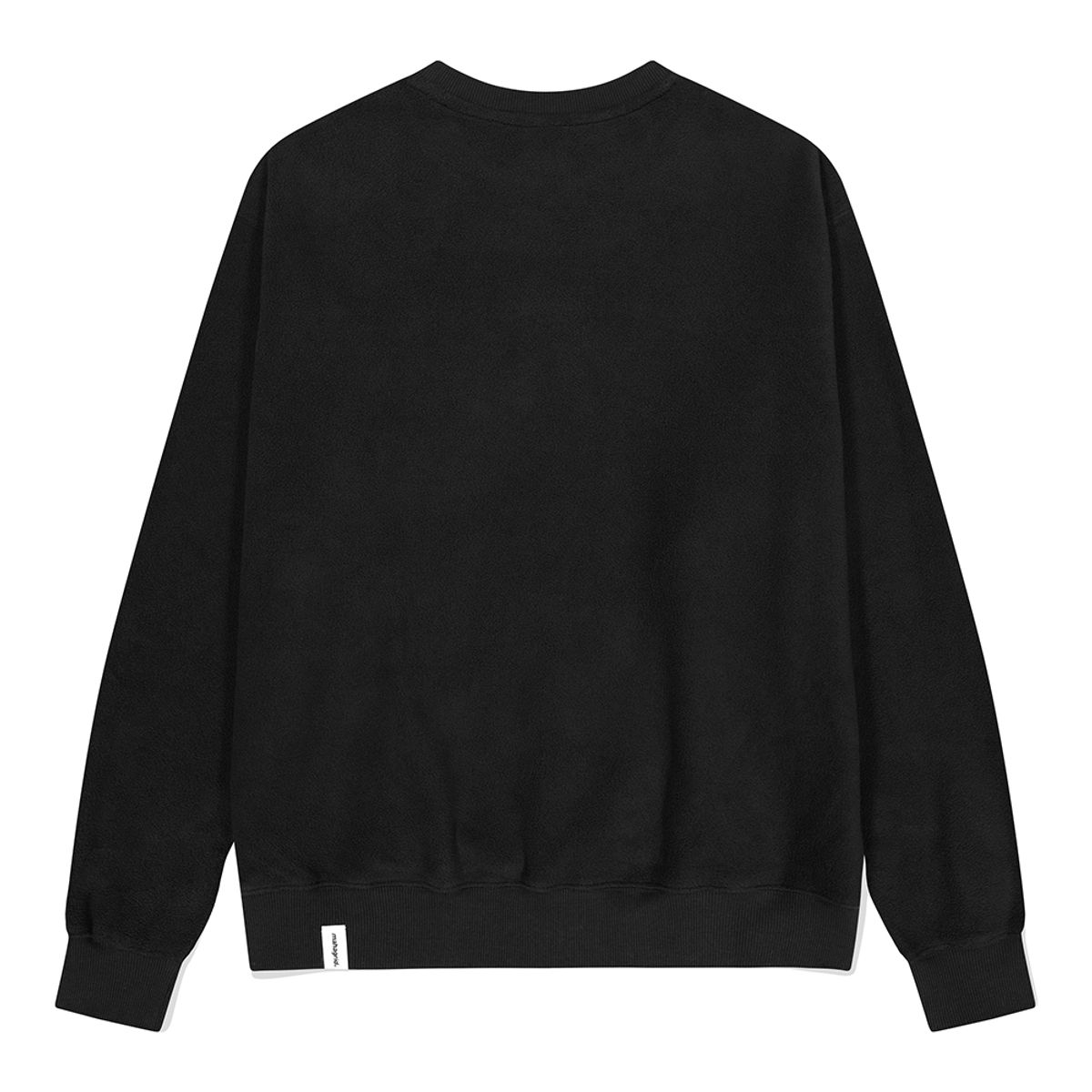 마하그리드(MAHAGRID) SPORTS LOGO FLEECE CREWNECK BLACK(MG2DFMM462A)