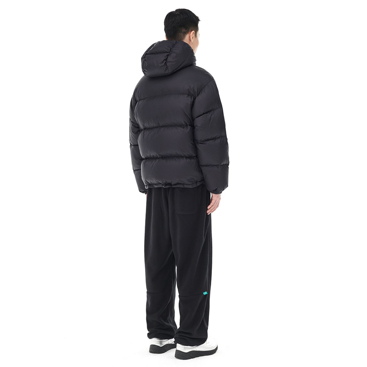 마하그리드(MAHAGRID) SPORTS LOGO FLEECE PANT BLACK(MG2DFMPA02A)