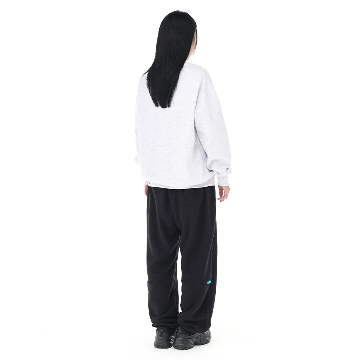 마하그리드(MAHAGRID) SPORTS LOGO FLEECE PANT BLACK(MG2DFMPA02A)