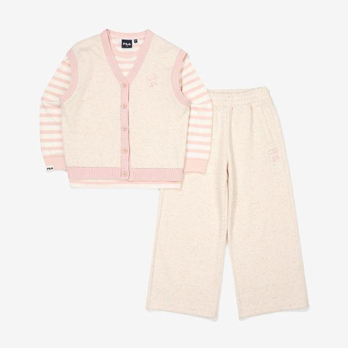 휠라 키즈(FILA KIDS) ESSENTIAL+ 여아 베스트세트(FK2FSF3301FCMY)