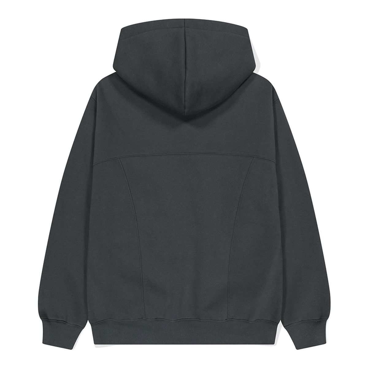 마하그리드(MAHAGRID) CURVED CUT HOODIE CHARCOAL(MG2DFMM421A)