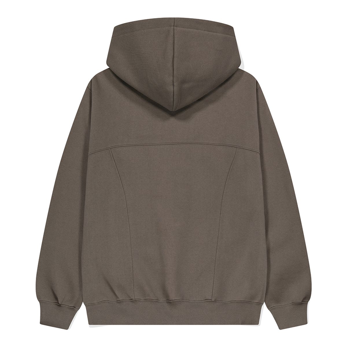 마하그리드(MAHAGRID) CURVED CUT HOODIE COCOA(MG2DFMM421A)