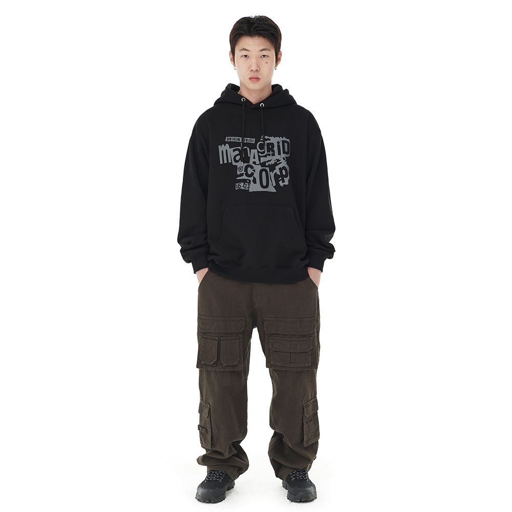 【mahagrid】23FW★ GRUNGE HOODIE mahagrid/マハグリッド』GRUNGE HOODIE/グランジ フーディー