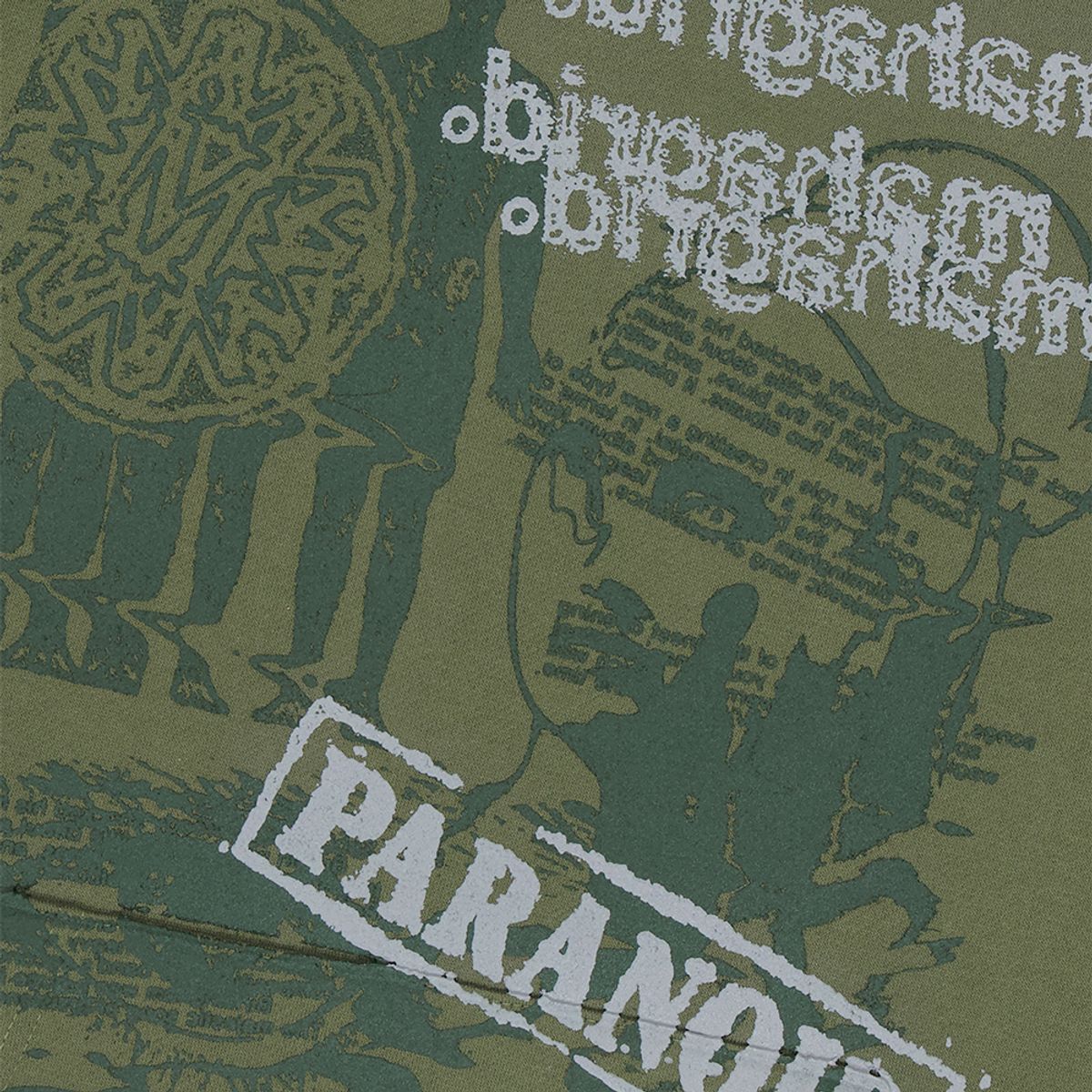 마하그리드(MAHAGRID) PARANOID HOODIE KHAKI(MG2DFMM420A)