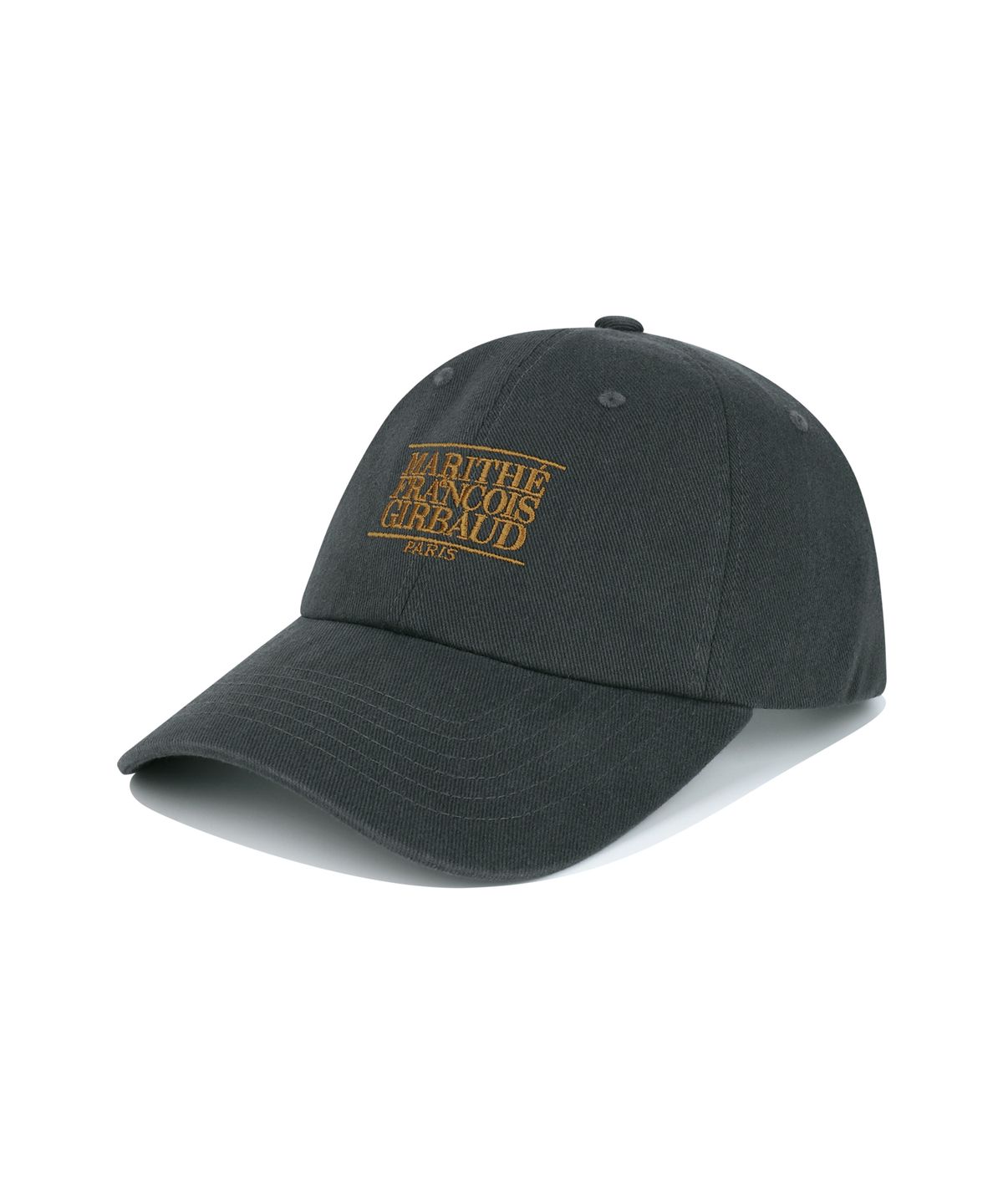 마리떼 프랑소와 저버(MARITHÉ + FRANҪOIS GIRBAUD) SMALL CLASSIC LOGO CAP charcoal