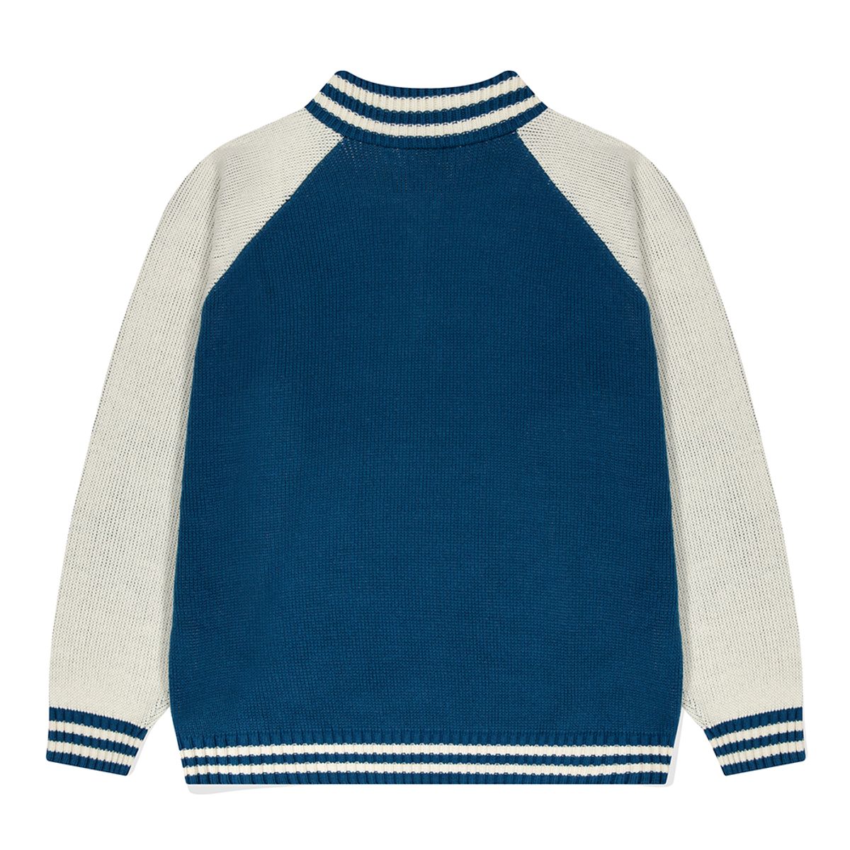마하그리드(MAHAGRID) MHGRD CLUB HALF ZIP KNIT BLUE(MG2DFMK680A)