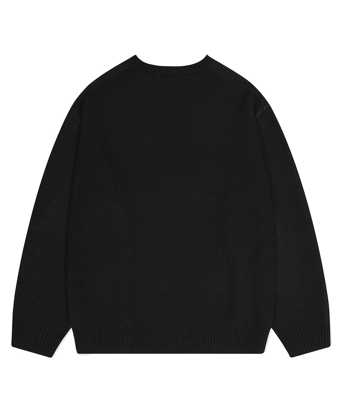 마하그리드(MAHAGRID) FANTASIA KNIT SWEATER BLACK(MG2DFMK623A)