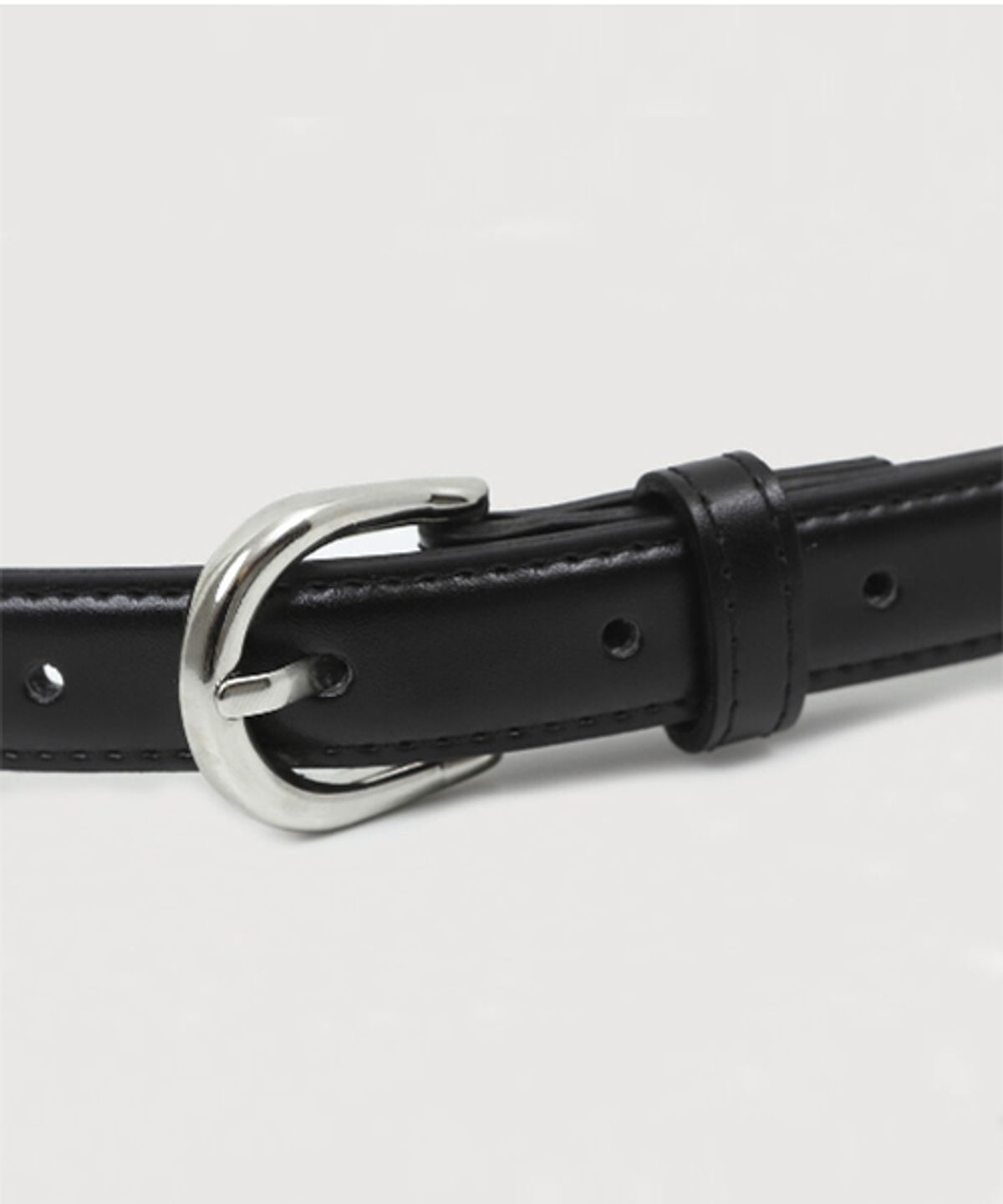 링서울(LINGSEOUL) [선물옵션] 20mm leather belt - [silver/gold/brown]