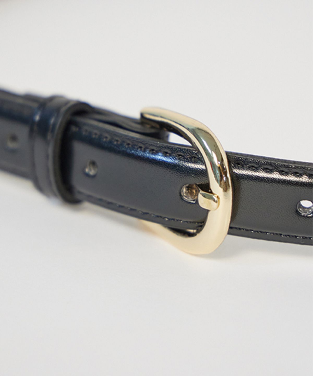 링서울(LINGSEOUL) [선물옵션] 20mm leather belt - [silver/gold/brown]