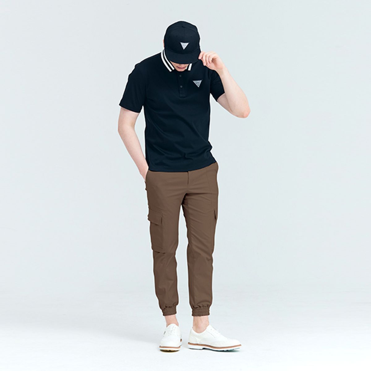 어베이브(AVAVE) 남성용 카고 조거팬츠 브라운
