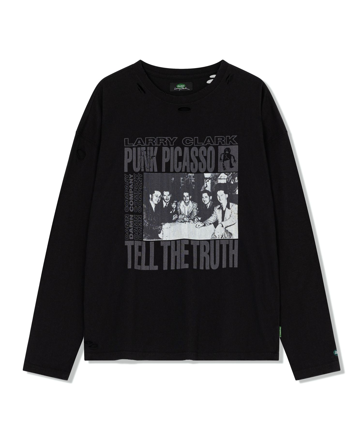 MUSINSA | LARRY CLARK PUNK PICASSO ROCK LS BLACK MUSINSA | LARRY CLARK PUNK PICASSO ROCK LS BLACK